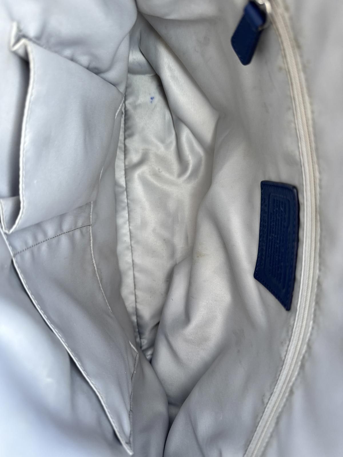 Coach Coach Signature Navy Tote Bag Size ONE SIZE - 4 Thumbnail