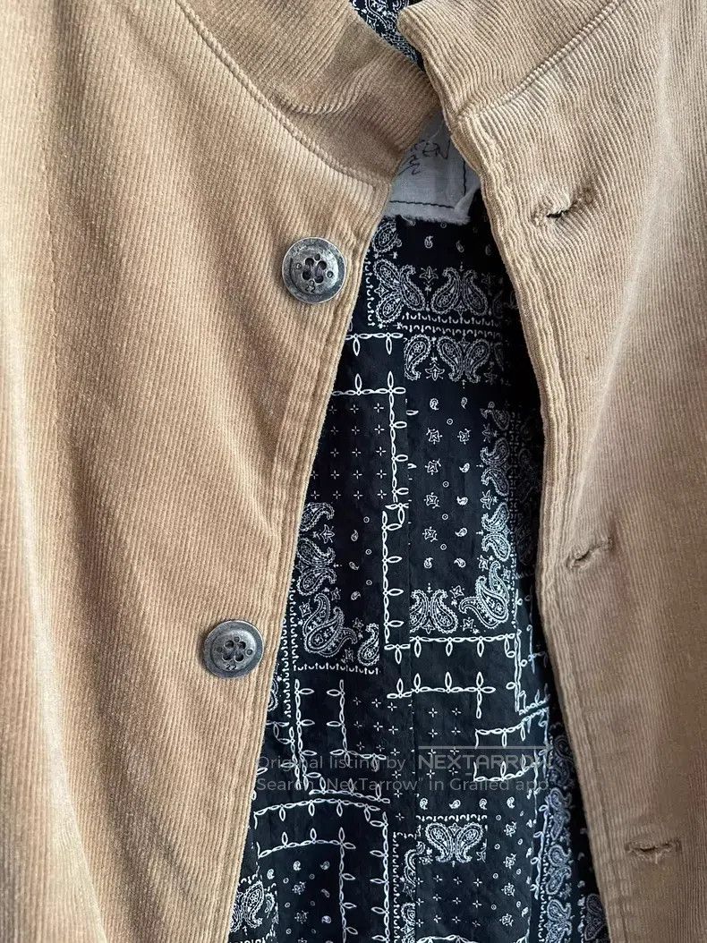 Greg Lauren Greg Lauren Double-sided Spliced Jacket Size US M / EU 48-50 / 2 - 9 Thumbnail