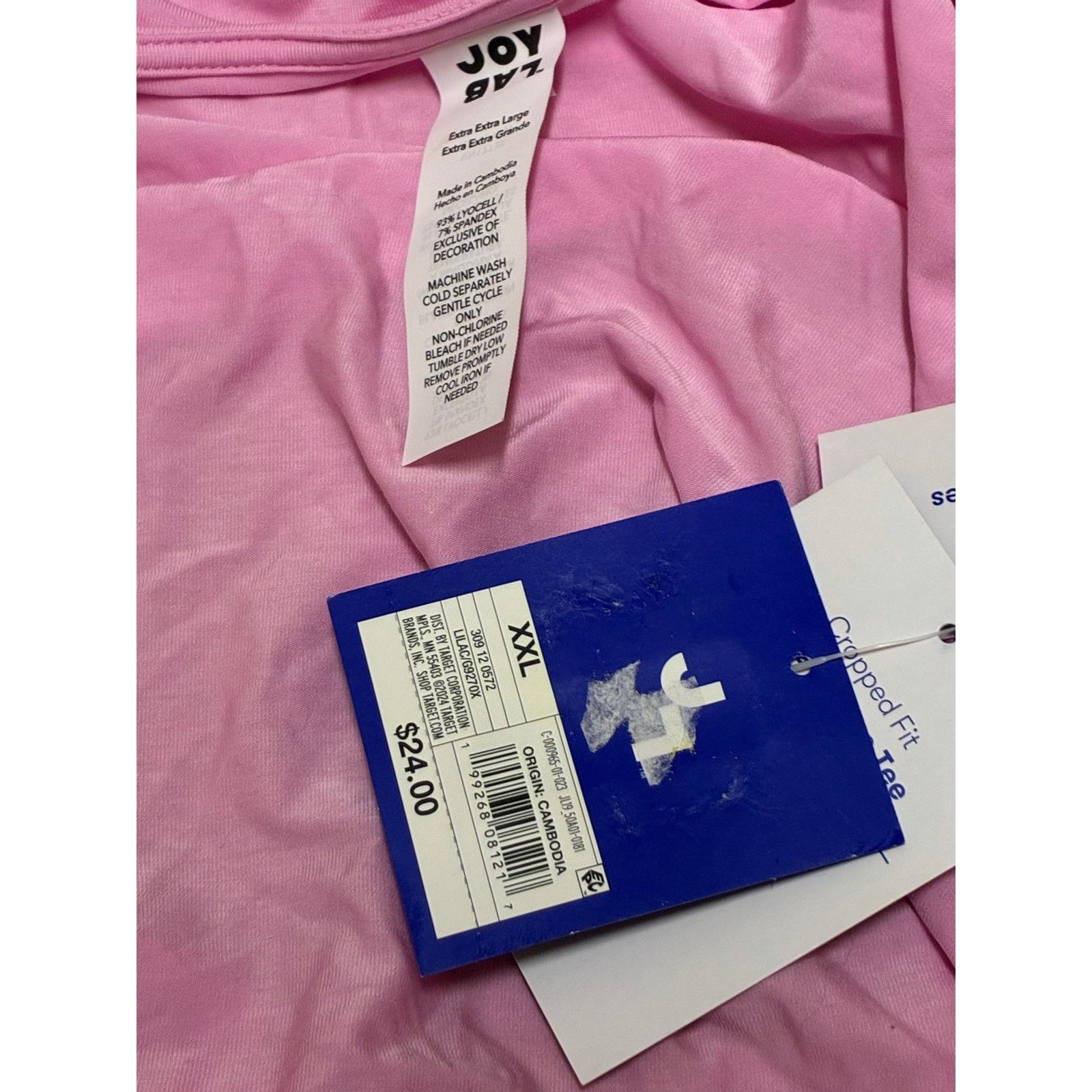 The Unbranded Brand Joy Lap Women’s Long Sleeve Shirt Size XXL Color Pink Size XXL / US 16-18 / IT 52-54 - 3 Thumbnail