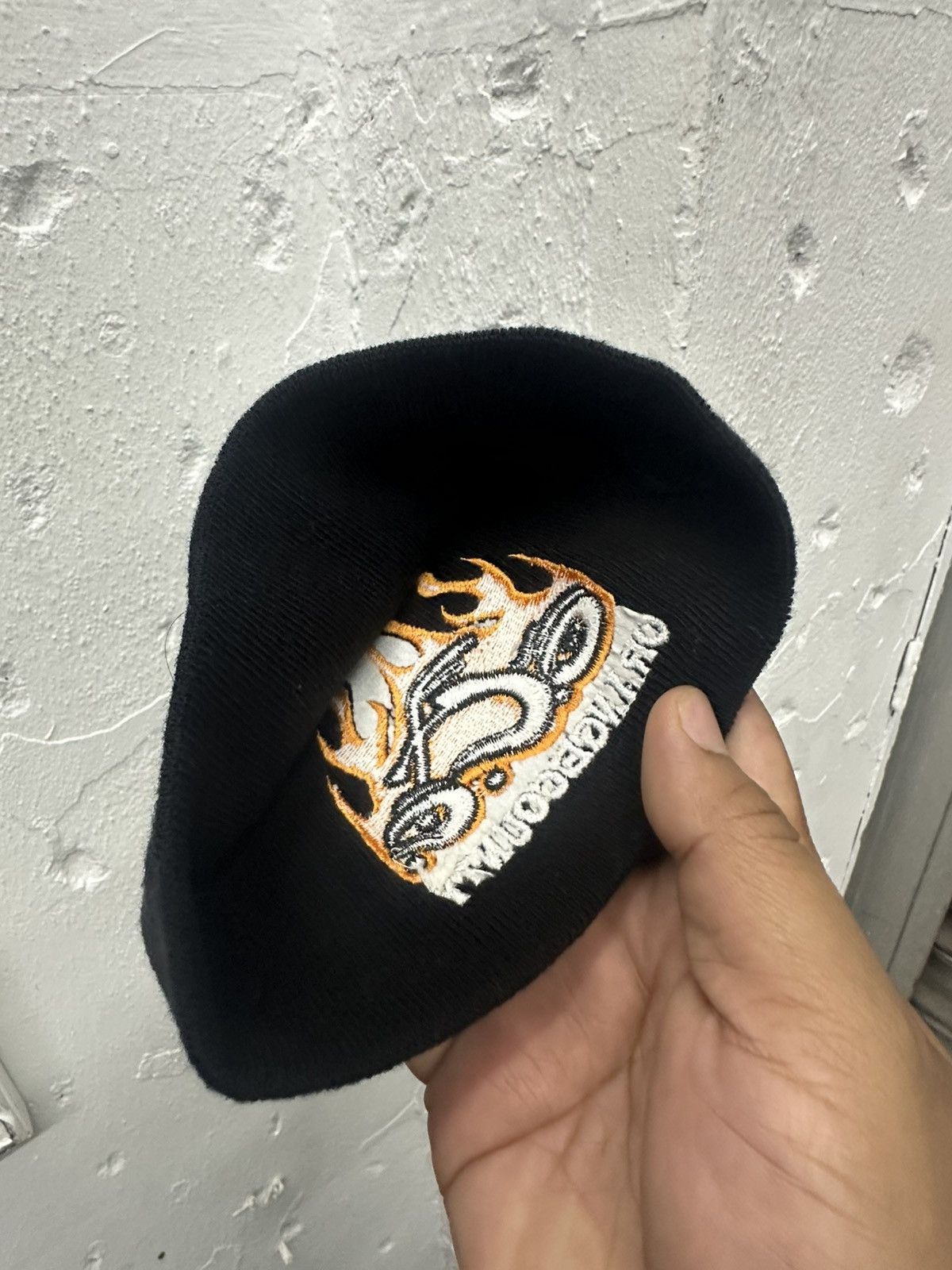 Vintage VTG Orange County Motorcycles Beanie Size ONE SIZE - 3 Thumbnail