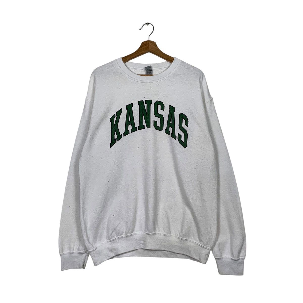 Japanese Brand Kansas Big Logo Crewneck Sweatshirt Size US M / EU 48-50 / 2 - 1 Thumbnail
