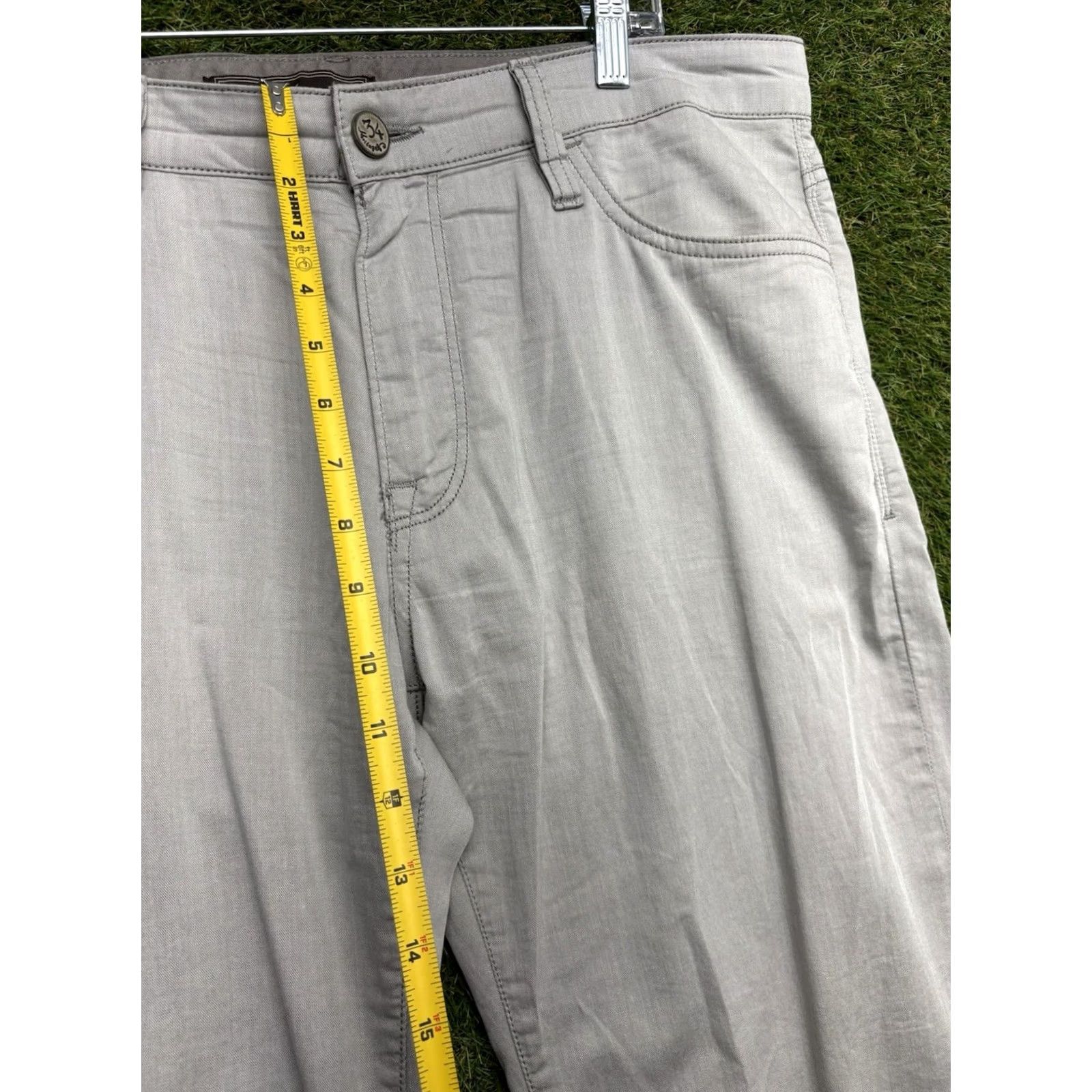 Vintage 34 Heritage Jeans Mens 36x34 Mid Rise Straight Denim Casual Stretch Jeans Mens Regular 5-Pocket Gray 34 Heritage Size US 36 / EU 52 - 7 Thumbnail
