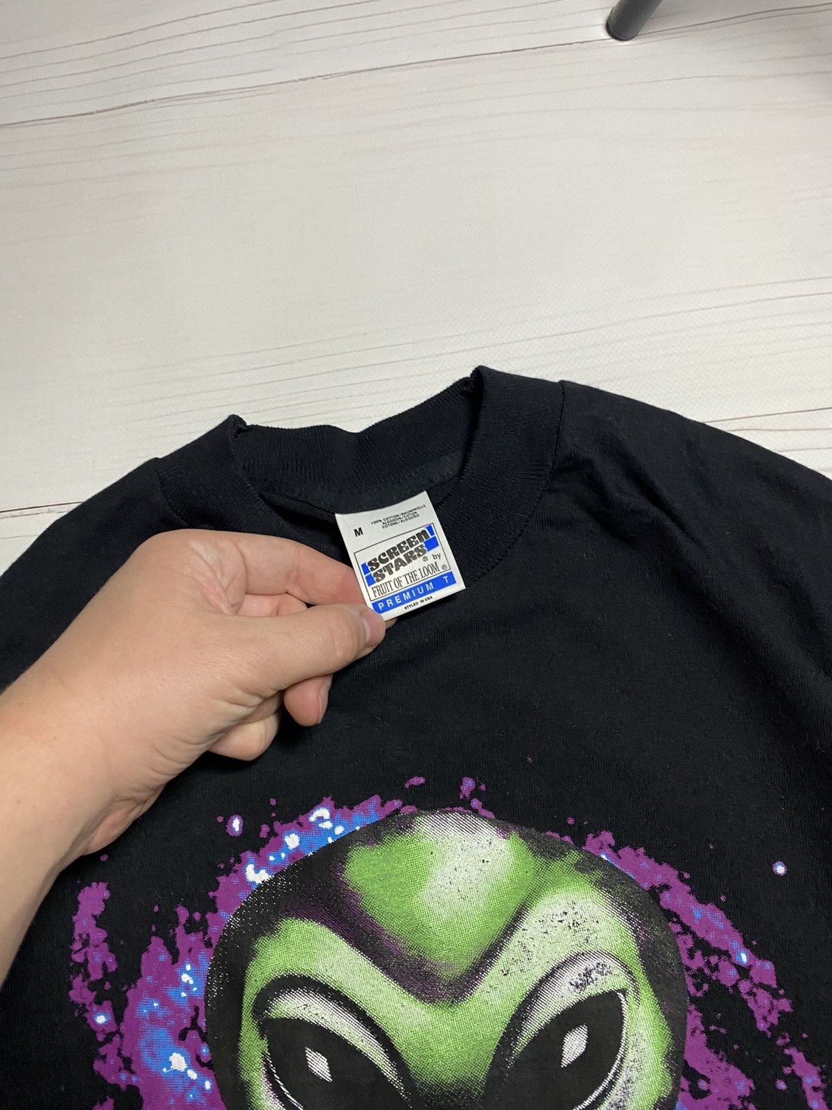 Alien Workshop × Vintage Vintage 90’s The unknown Alien Big Logo longsleeve t shirt Size US M / EU 48-50 / 2 - 3 Thumbnail