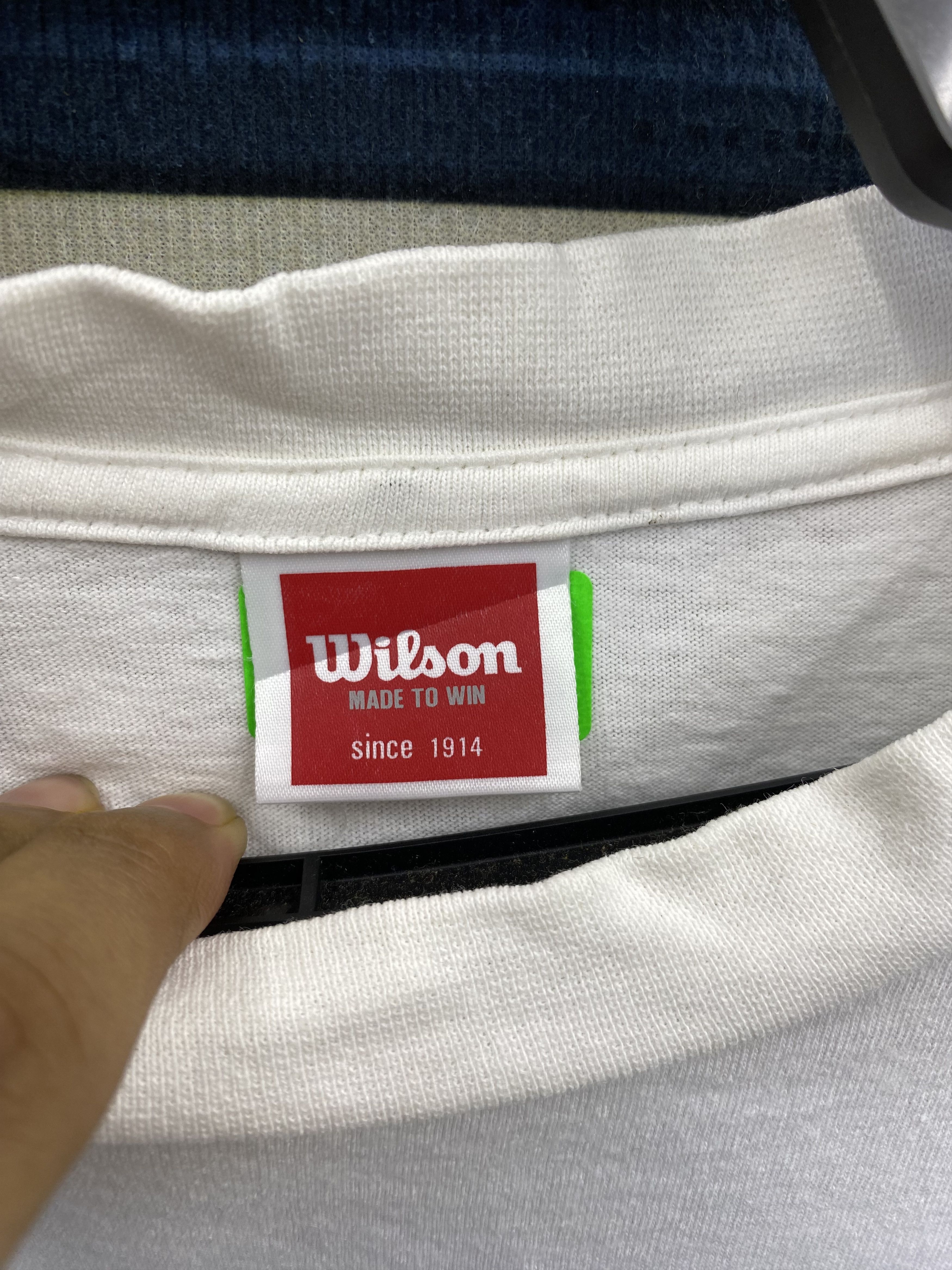 Wilson Vintage 90's Wilson Rules Of Sports Backhit T-Shirt Size US L / EU 52-54 / 3 - 12 Thumbnail