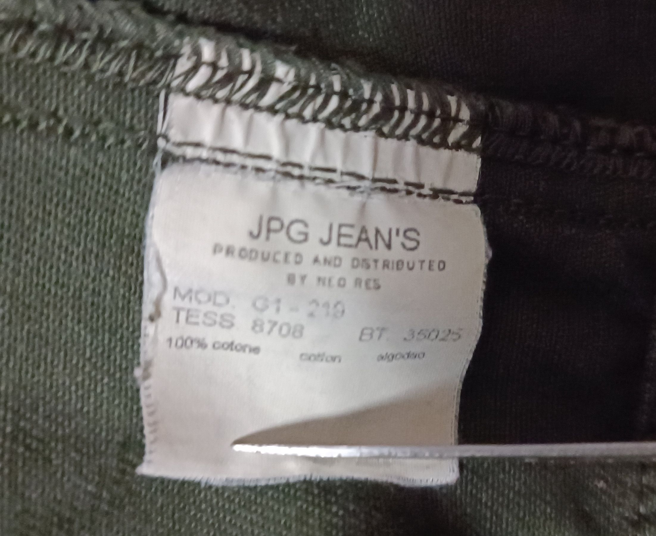 Jean Paul Gaultier 2000 - Colec. n°1- JPG Jeans- Militar green jacket Size M / US 6-8 / IT 42-44 - 6 Thumbnail