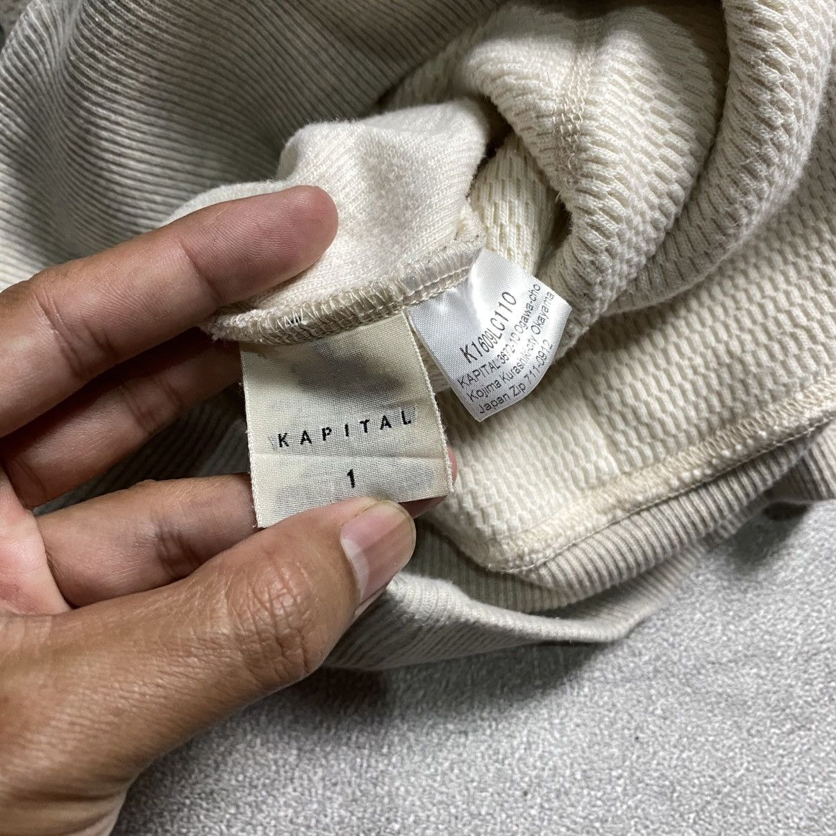 Kapital Kapital Thermal Army Field Ration Uniform Pullover Hoodie Size US S / EU 44-46 / 1 - 7 Thumbnail