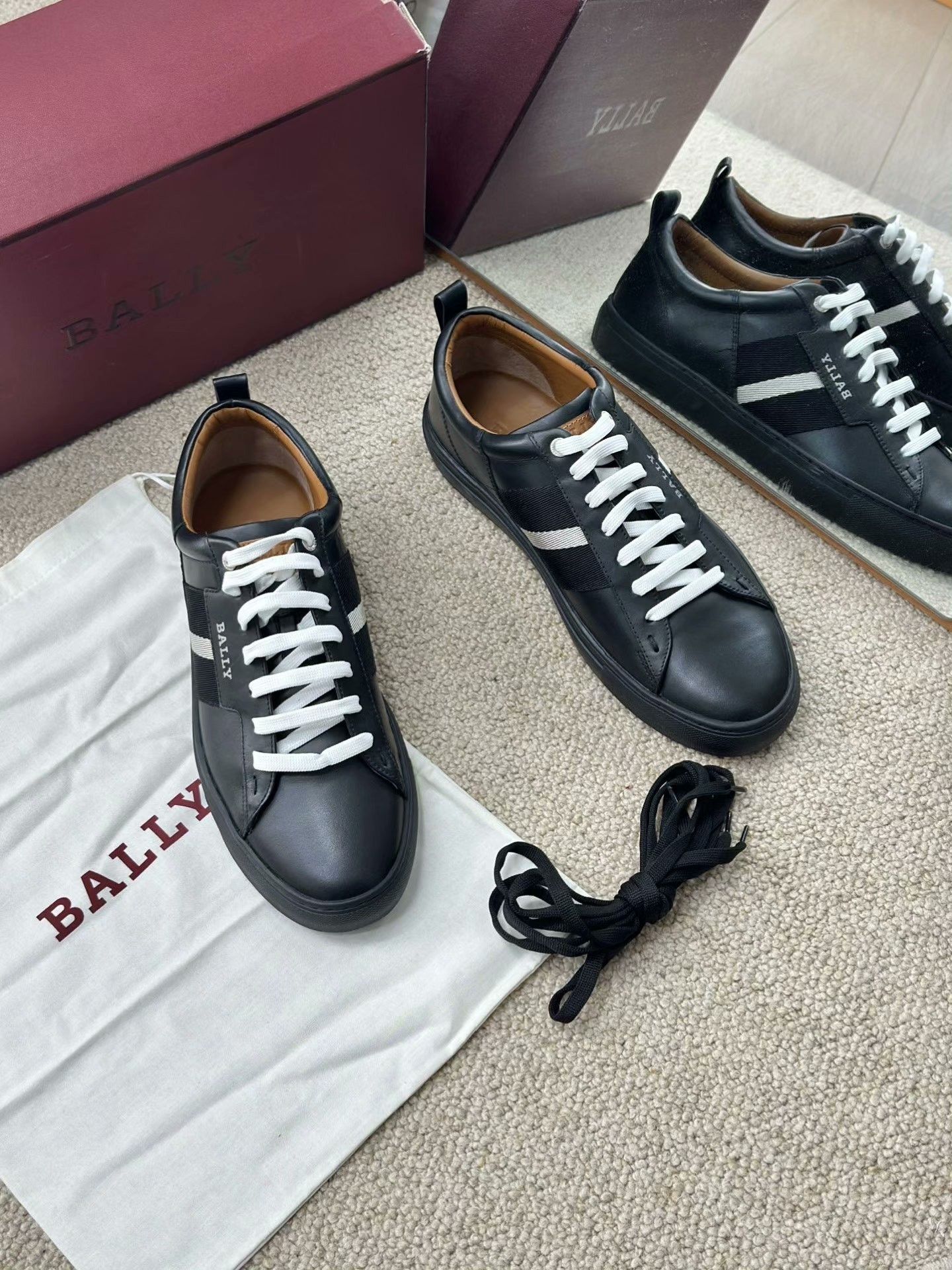 Bally BALLY Men's Casual Sneakers Size US 10.5 / EU 43-44 - 1 Thumbnail