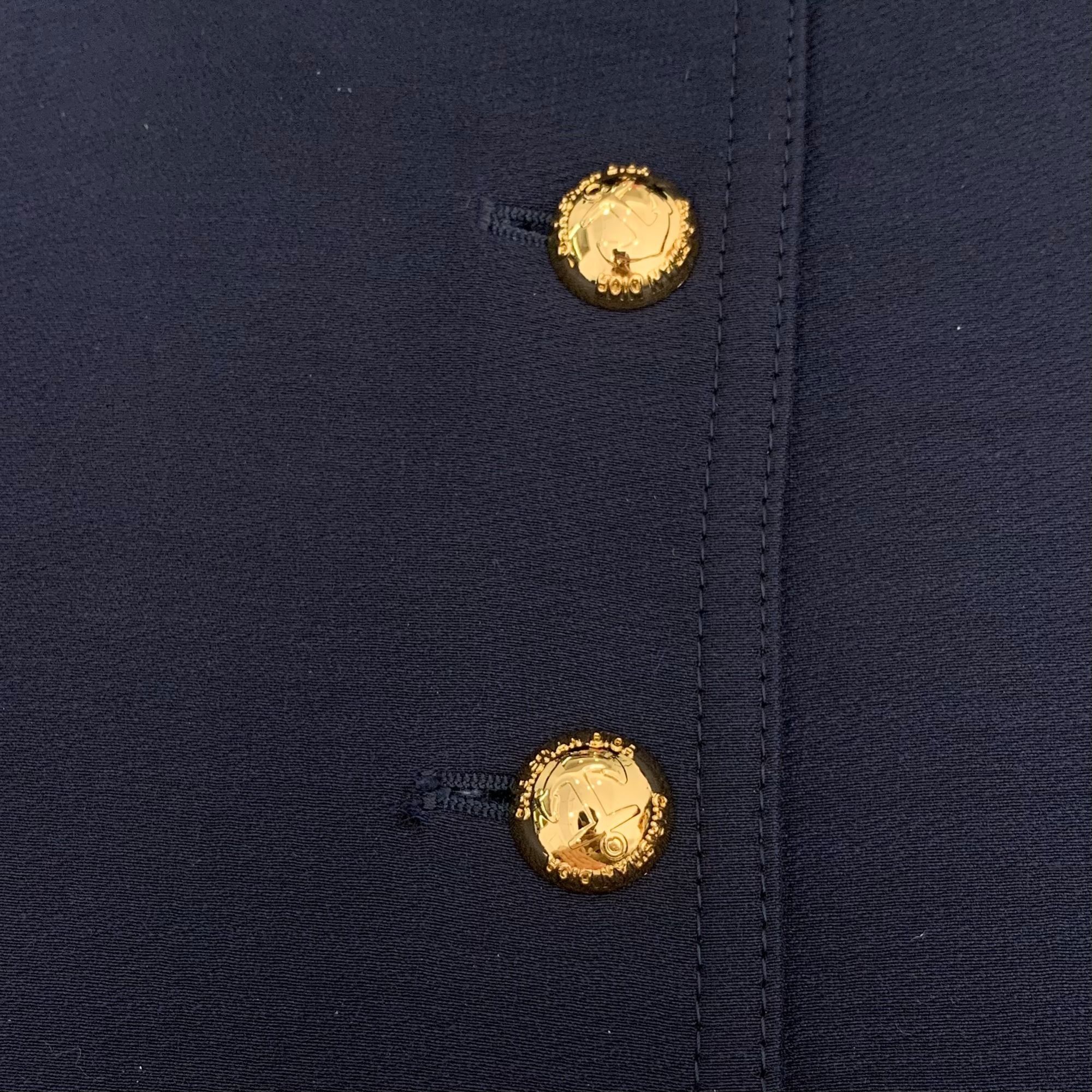 Dior Christian Dior Cropped Jacket With Gold-Tone Buttons Size M / US 6-8 / IT 42-44 - 5 Thumbnail