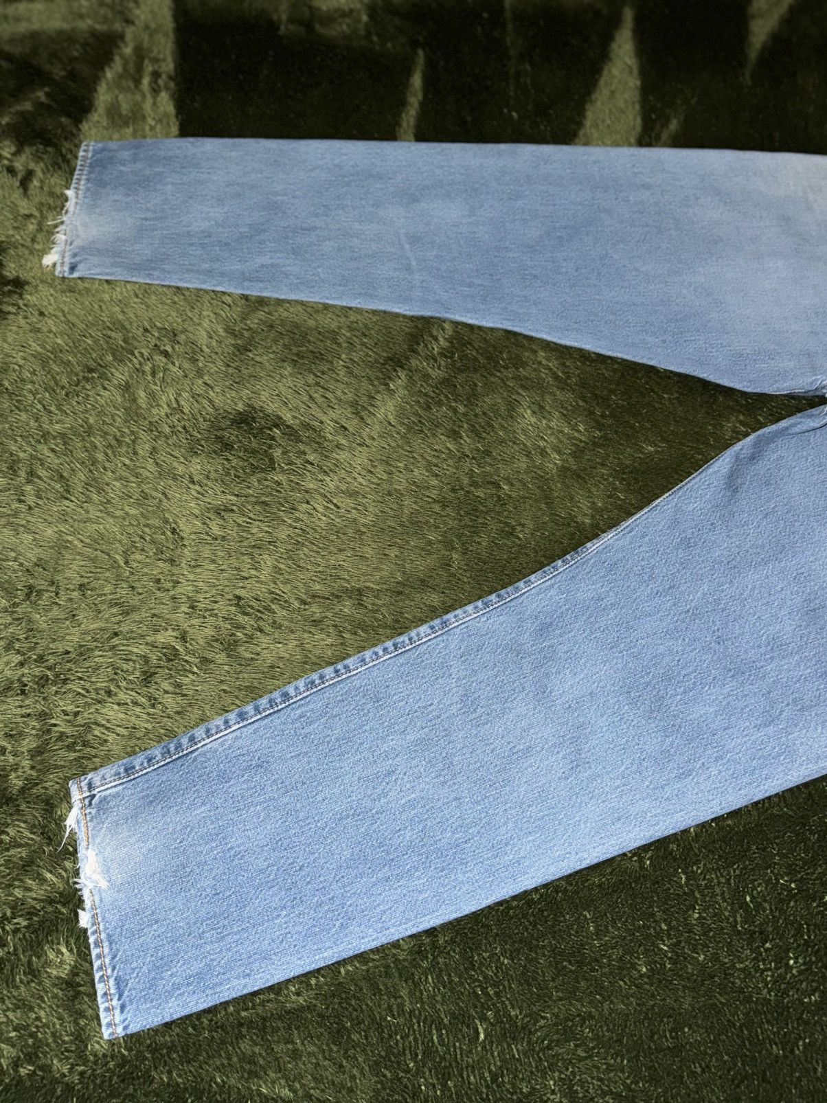 Levi's [W36/L32] Levi’s 501 Blank Tab Vintage Washed Denim Pants Size US 36 / EU 52 - 11 Thumbnail