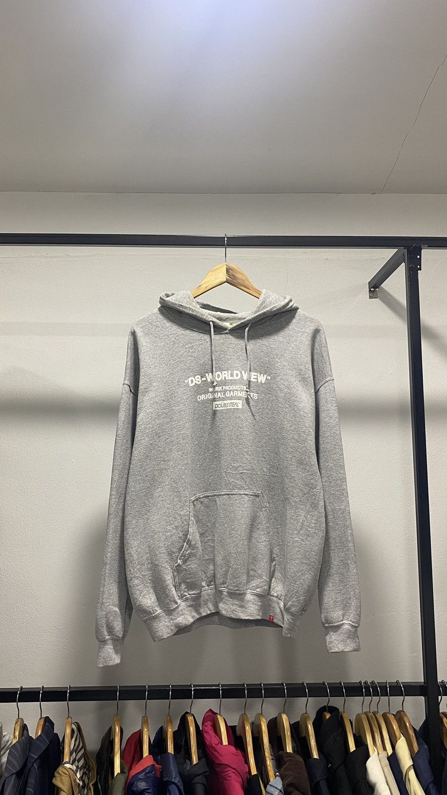 Japanese Brand × Vintage Double Steal Japan Pullover Hoodie Size US L / EU 52-54 / 3 - 2 Thumbnail