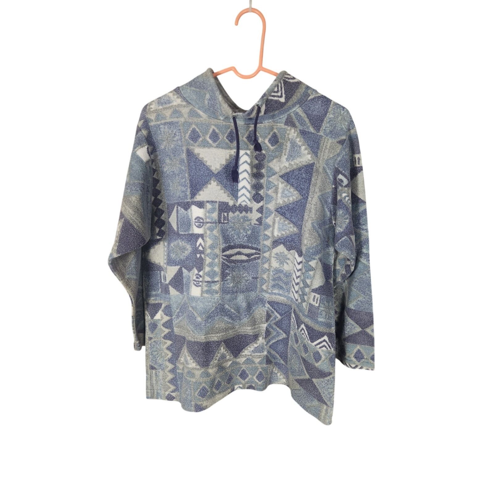 Other Vintage 90s Aztec Print Pullover Women's medium Size M / US 6-8 / IT 42-44 - 1 Thumbnail