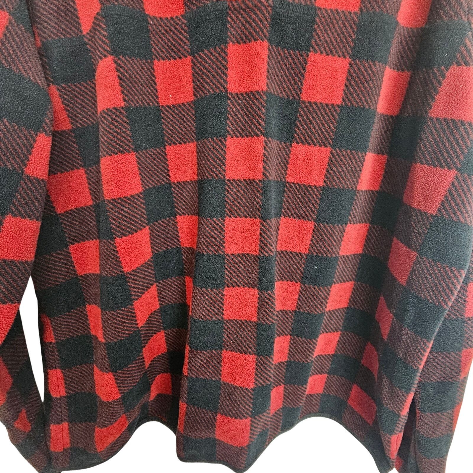 Duluth Trading Company Duluth Trading Co Men Buffalo Plaid Lumberjack Fleece Henley Size US XL / EU 56 / 4 - 3 Thumbnail