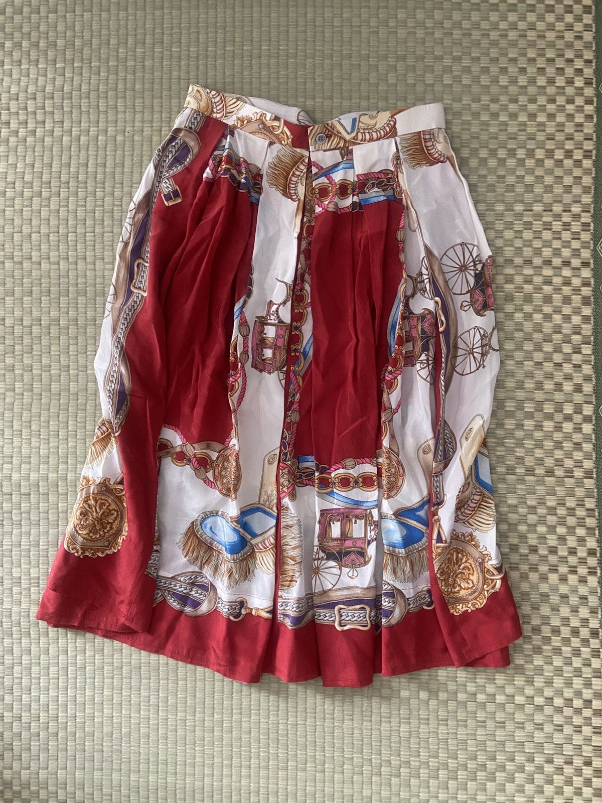 CDG by Comme des Garcons CdG CdG Silk Scarf Skirt Size 27" / US 4 / IT 40 - 3 Thumbnail