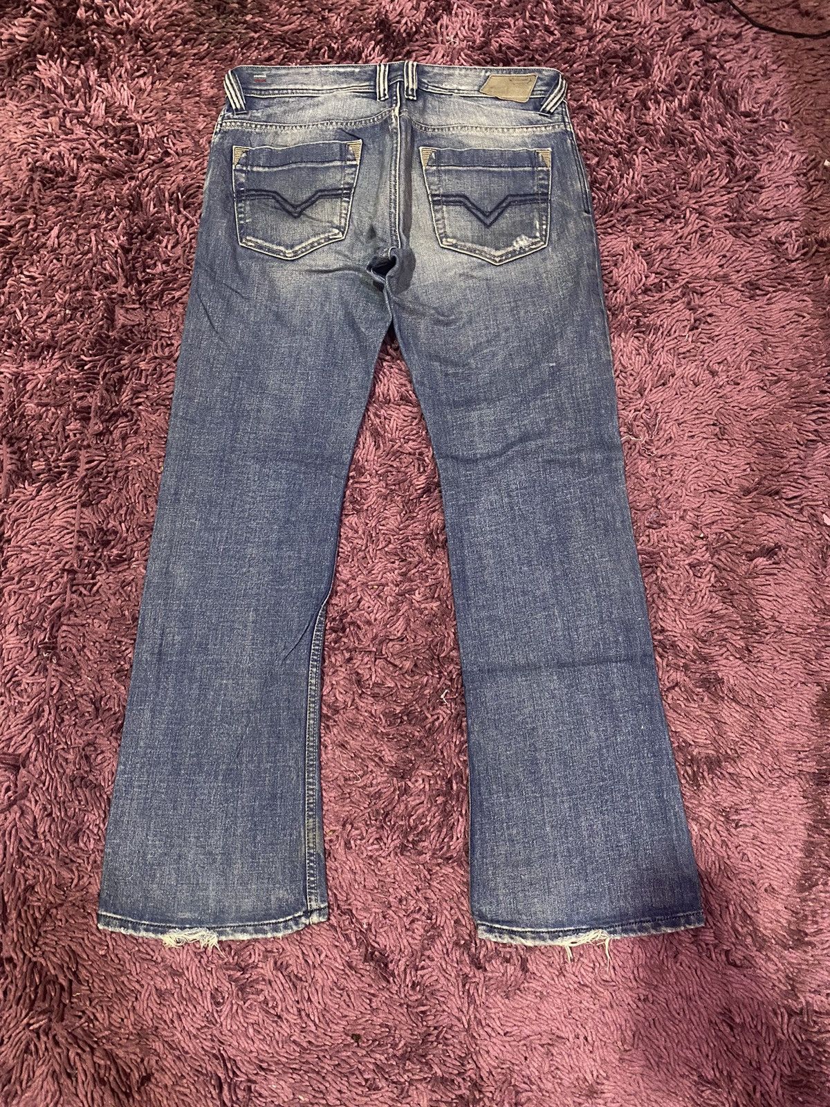 Diesel × Vintage FLARE 🔥 Vintage Diesel Trouleg Jeans Size US 33 - 2 Thumbnail