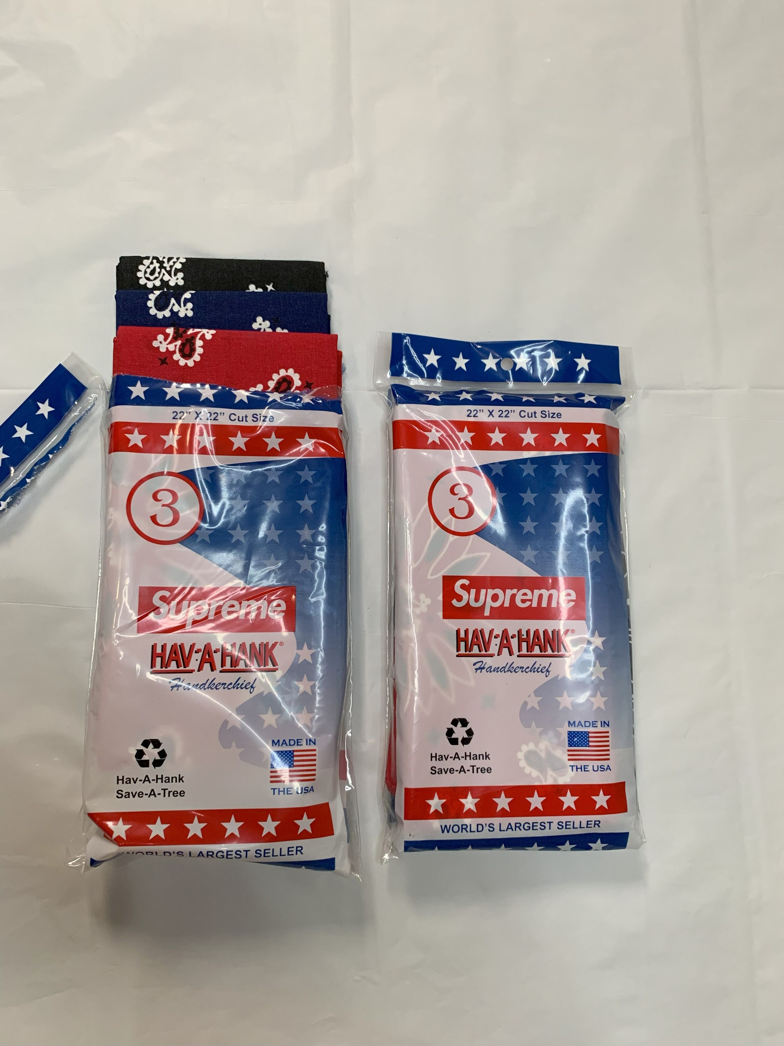 Supreme Supreme Bandana (RED) Size ONE SIZE - 2 Thumbnail