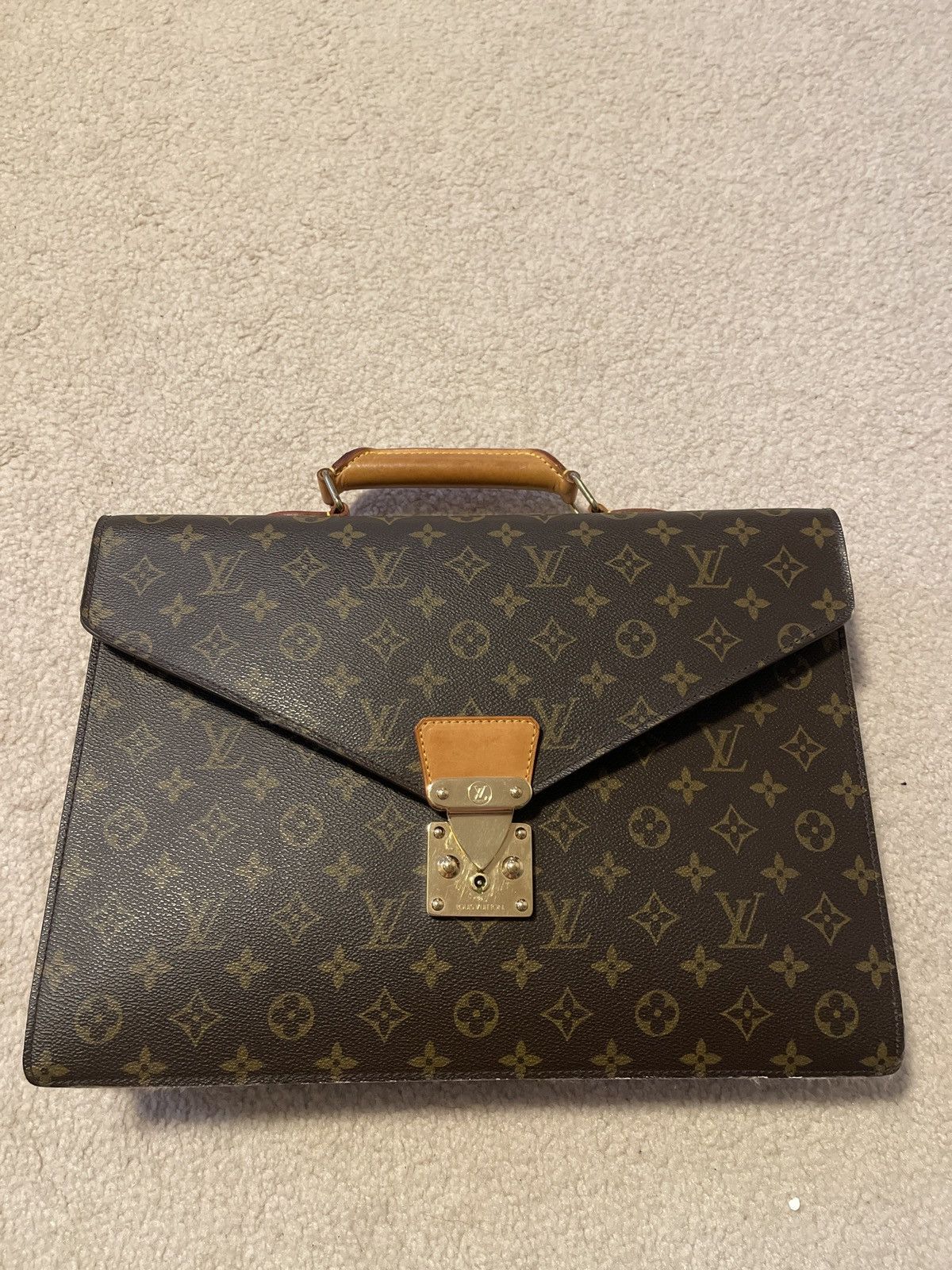 LOUIS VUITTON SOFT BRIEFCASE MONOGRAM