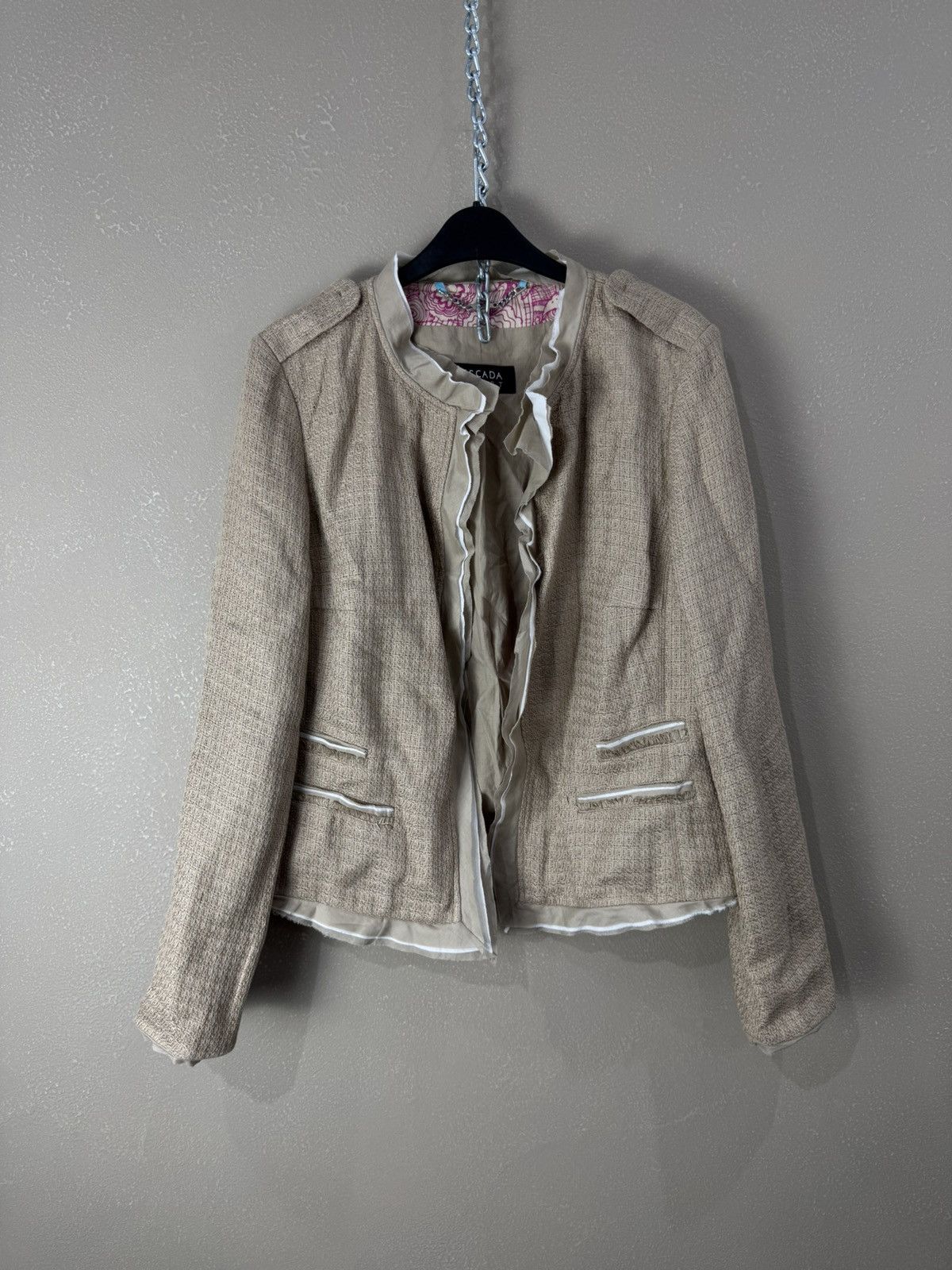 Escada Vintage Escada Blazer 42 Perfect Y2K Luxury Size M / US 6-8 / IT 42-44 - 1 Thumbnail