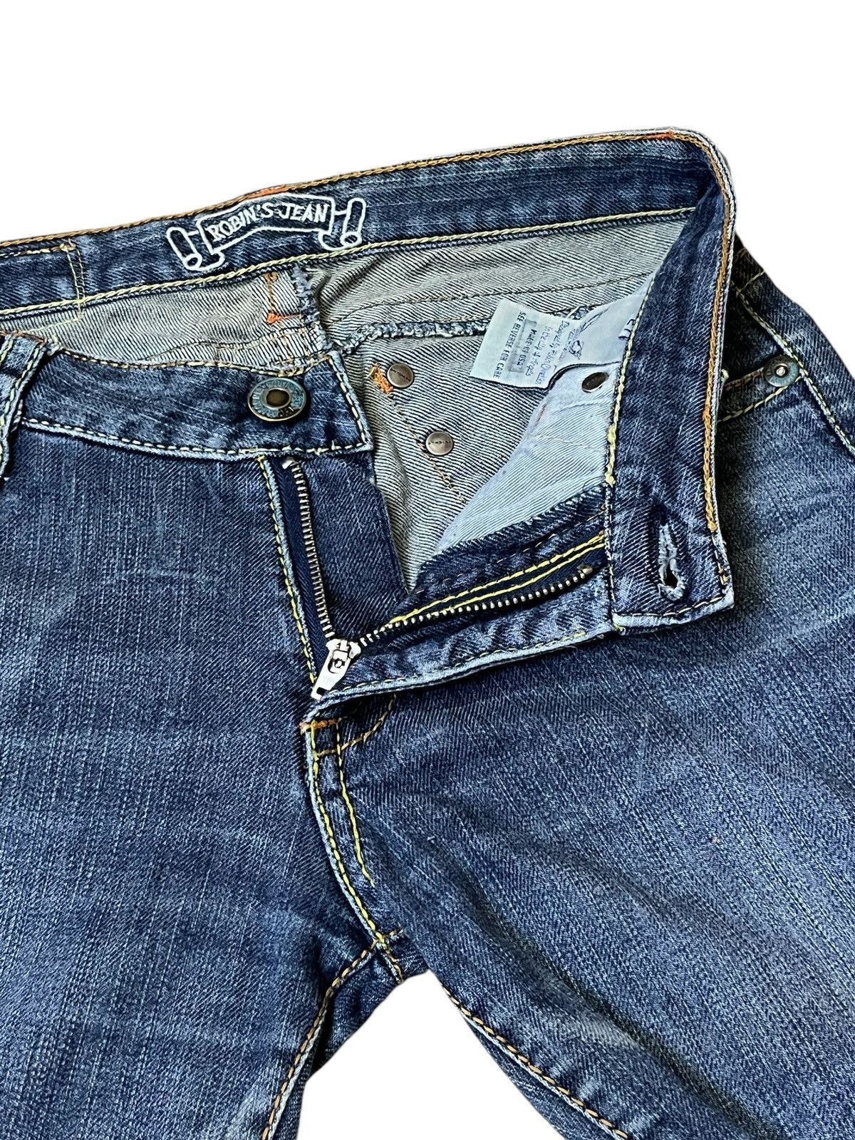 Robins Jeans FIRE🔥VINTAGE ROBIN’S FIRE MADE IN USA JEANS Size US 28 / EU 44 - 10 Thumbnail