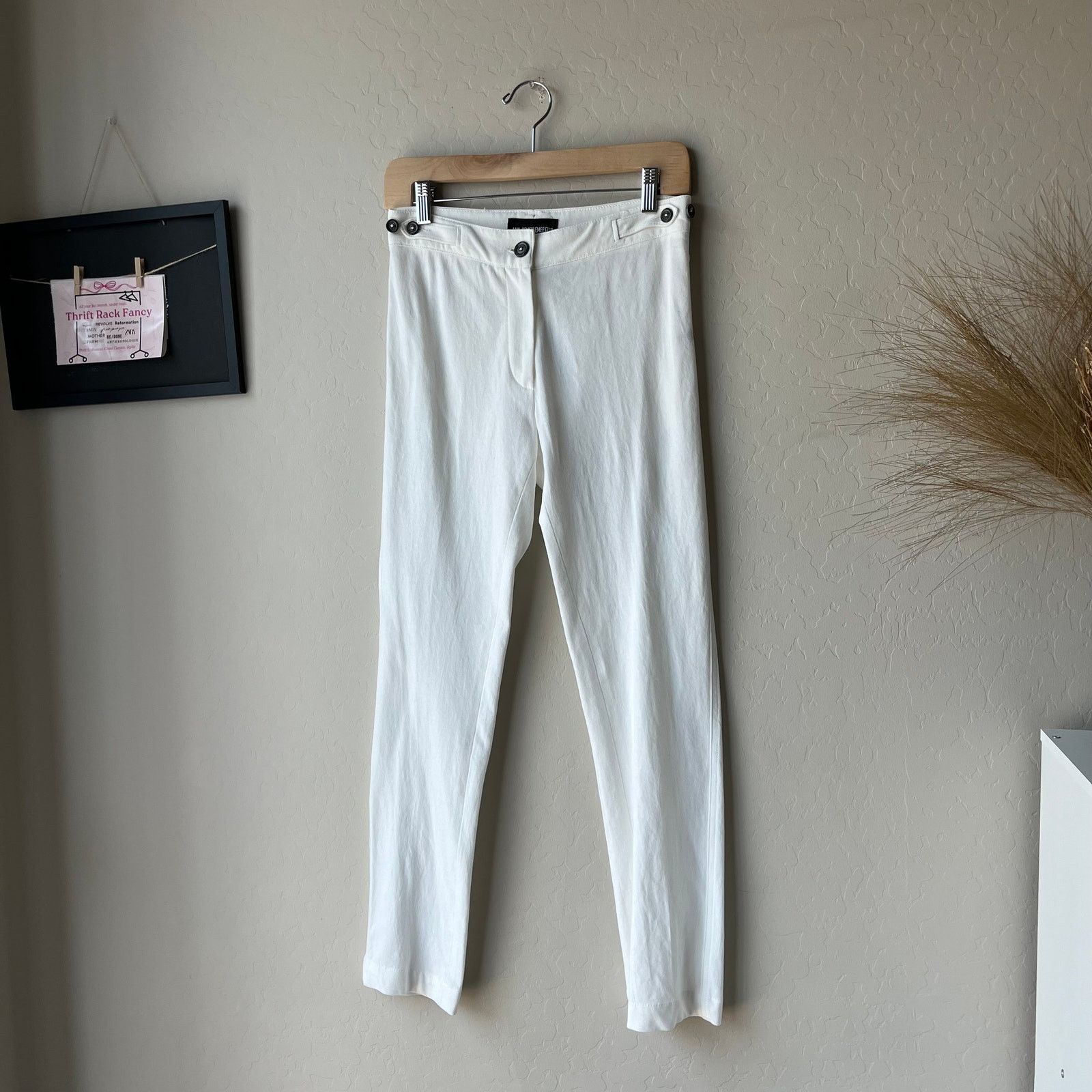 Ann Demeulemeester NWT Ann Demeulemeester Slim Leg Cotton Trouser Pants Size 36 Size 27" / US 4 / IT 40 - 2 Thumbnail