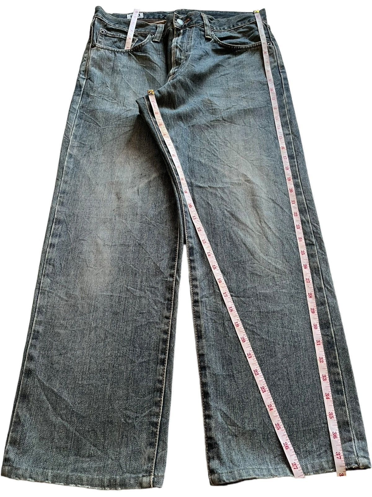Edwin Vintage Japanese Edwin Mud Wash Style Baggy Jeans Size US 32 / EU 48 - 12 Thumbnail
