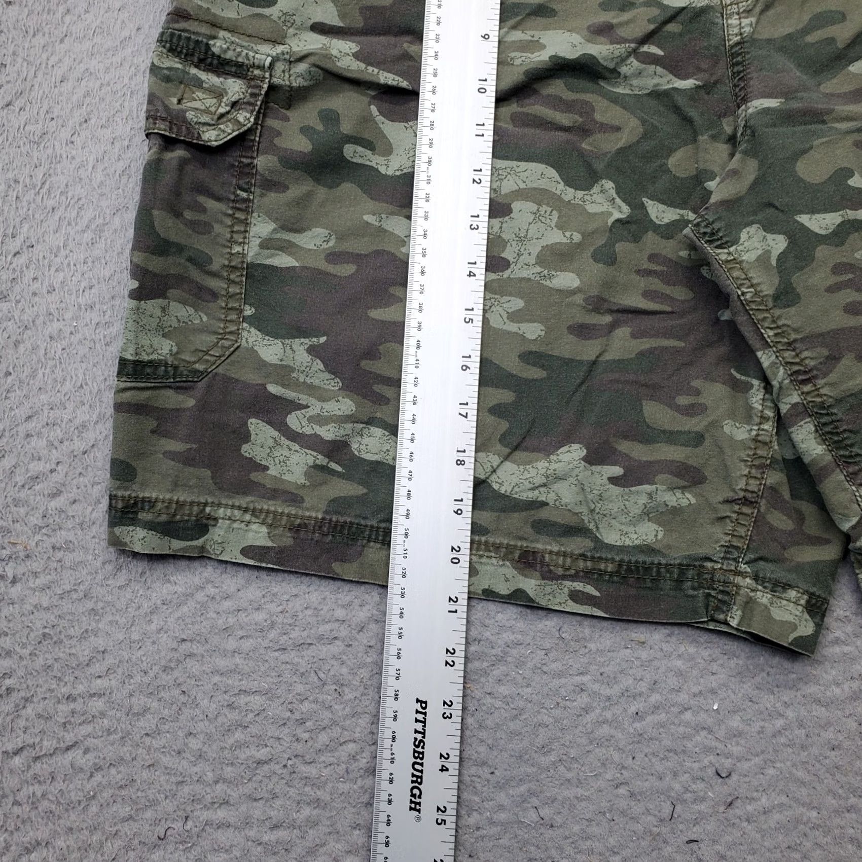 Vintage Northwest Territory Cargo Shorts Mens 42 Multi Camouflage Cotton Utility Pocket Shirt Size US 42 / EU 58 - 3 Thumbnail