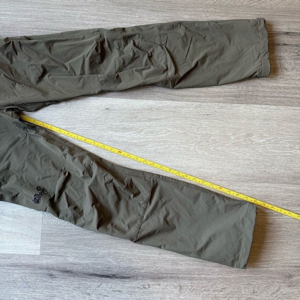 Jack Wolfskin Jack Wolfskin Green Track Pants with Durable Fabric Size 27" / US 4 / IT 40 - 3 Thumbnail