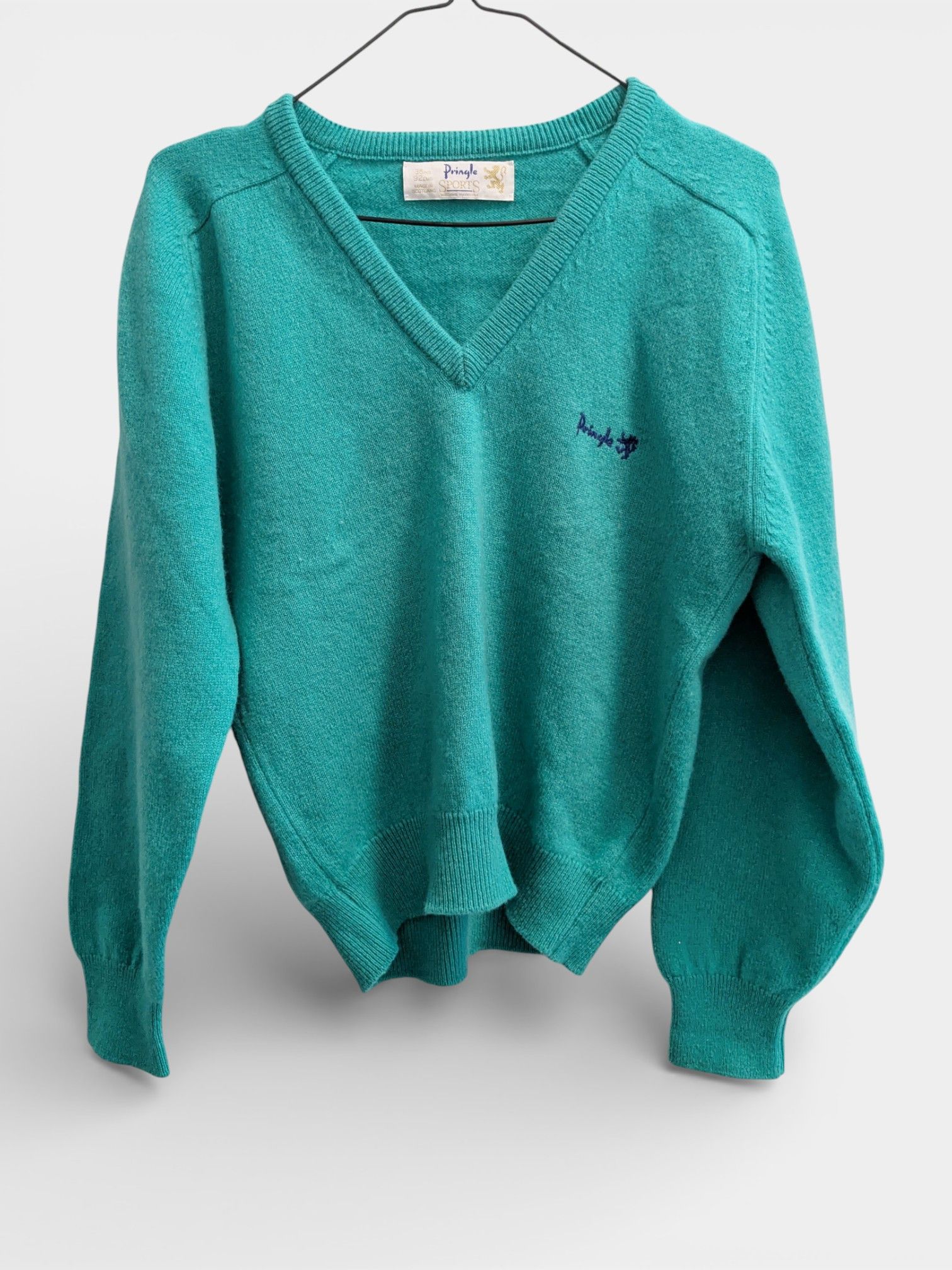 Pringle Of Scotland Pringle of Scotland Wool Sweater – Vintage, Size M Size M / US 6-8 / IT 42-44 - 2 Thumbnail