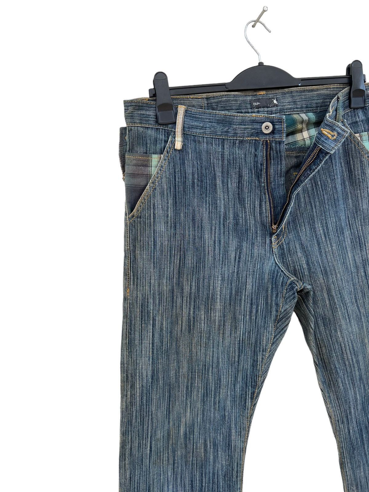 Vintage Vintage 81LDK Streetwear Japan Dirty Mud Denim Jeans Size US 34 / EU 50 - 8 Thumbnail
