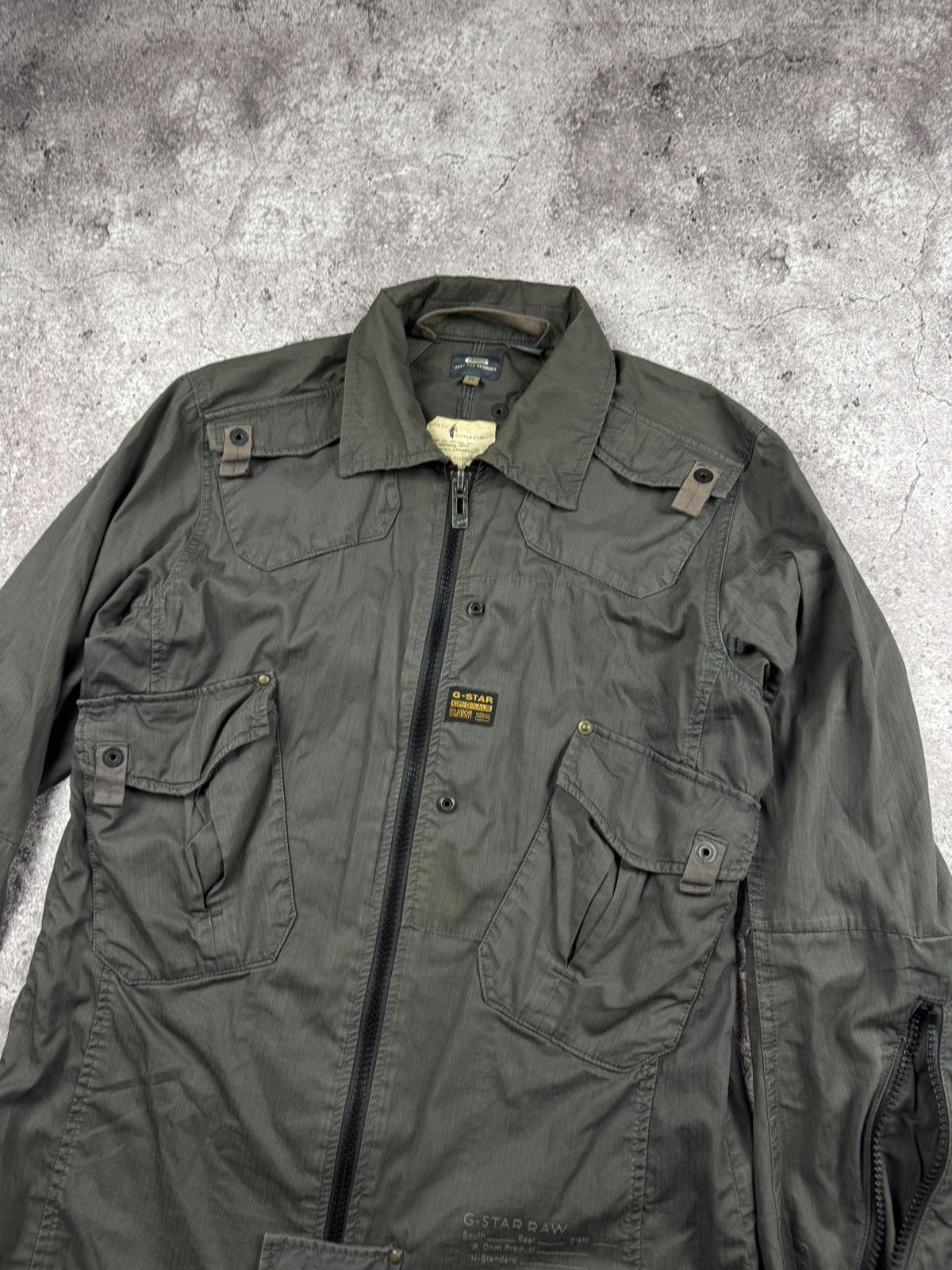 G-Star AVANT GARDE G STAR JUNYA WATANABE DISTRESSED MULTIPOCKET JAC Size US XL / EU 56 / 4 - 3 Thumbnail