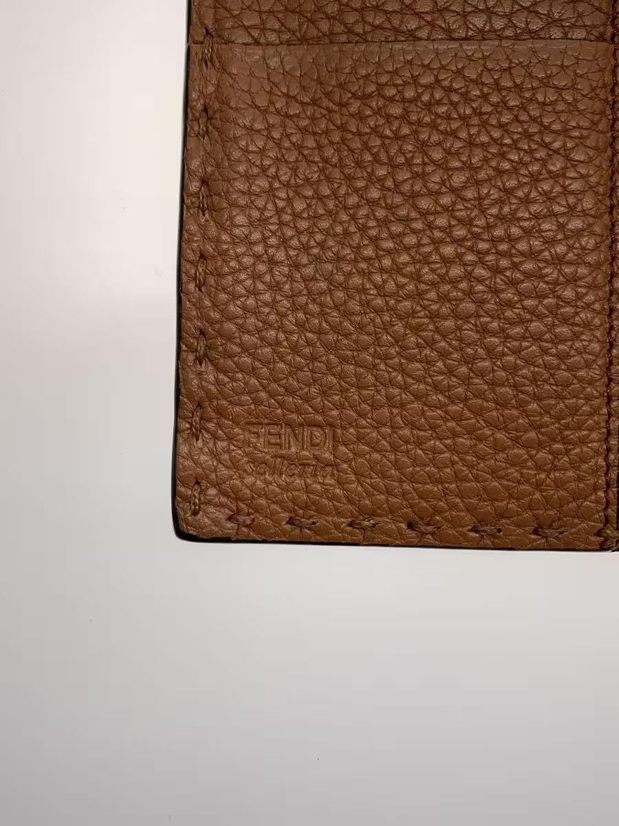 Fendi Fendi Leather Long Wallet Brown Size ONE SIZE - 3 Thumbnail