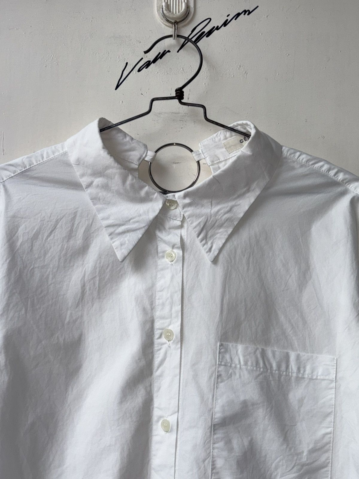 Celine CELINE White Shirt Size US XS / EU 42 / 0 - 12 Thumbnail