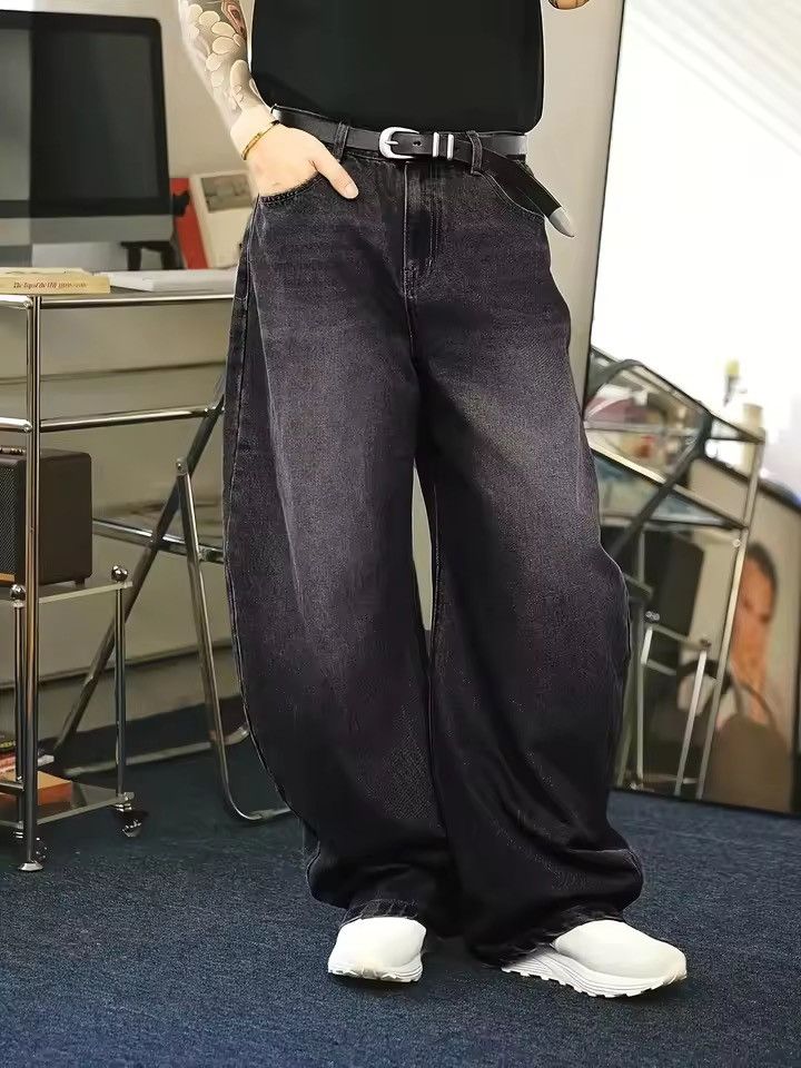 Jean Mibuki x Kubo Washed Denim Jeans Loose fit Baggy Size US 36 / EU 52 - 5 Thumbnail