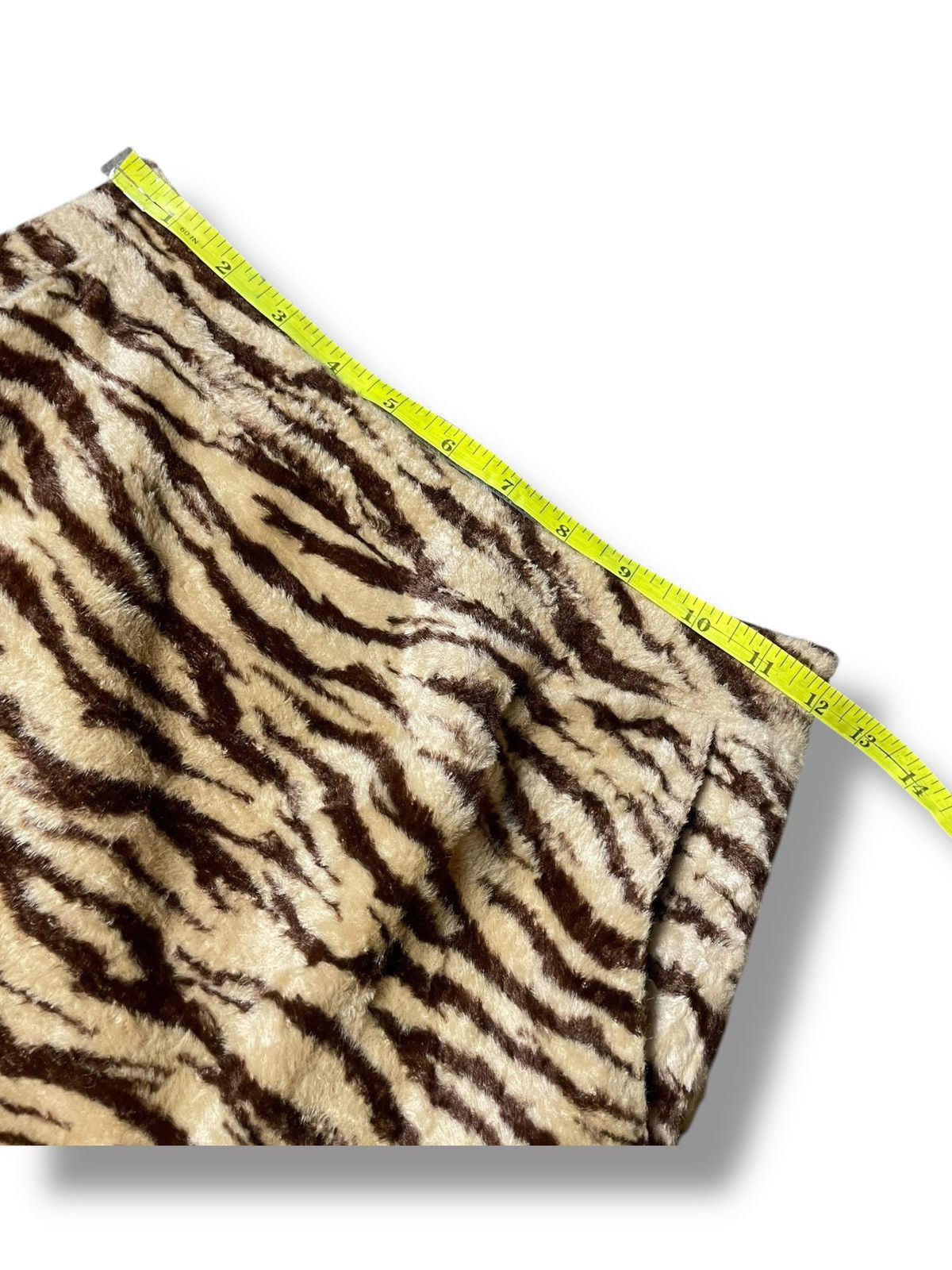 Japanese Brand × Vintage MIRACLE WOMAN Tiger Printed Skirt (93) Size 24" / US 00 / IT 34 - 6 Thumbnail