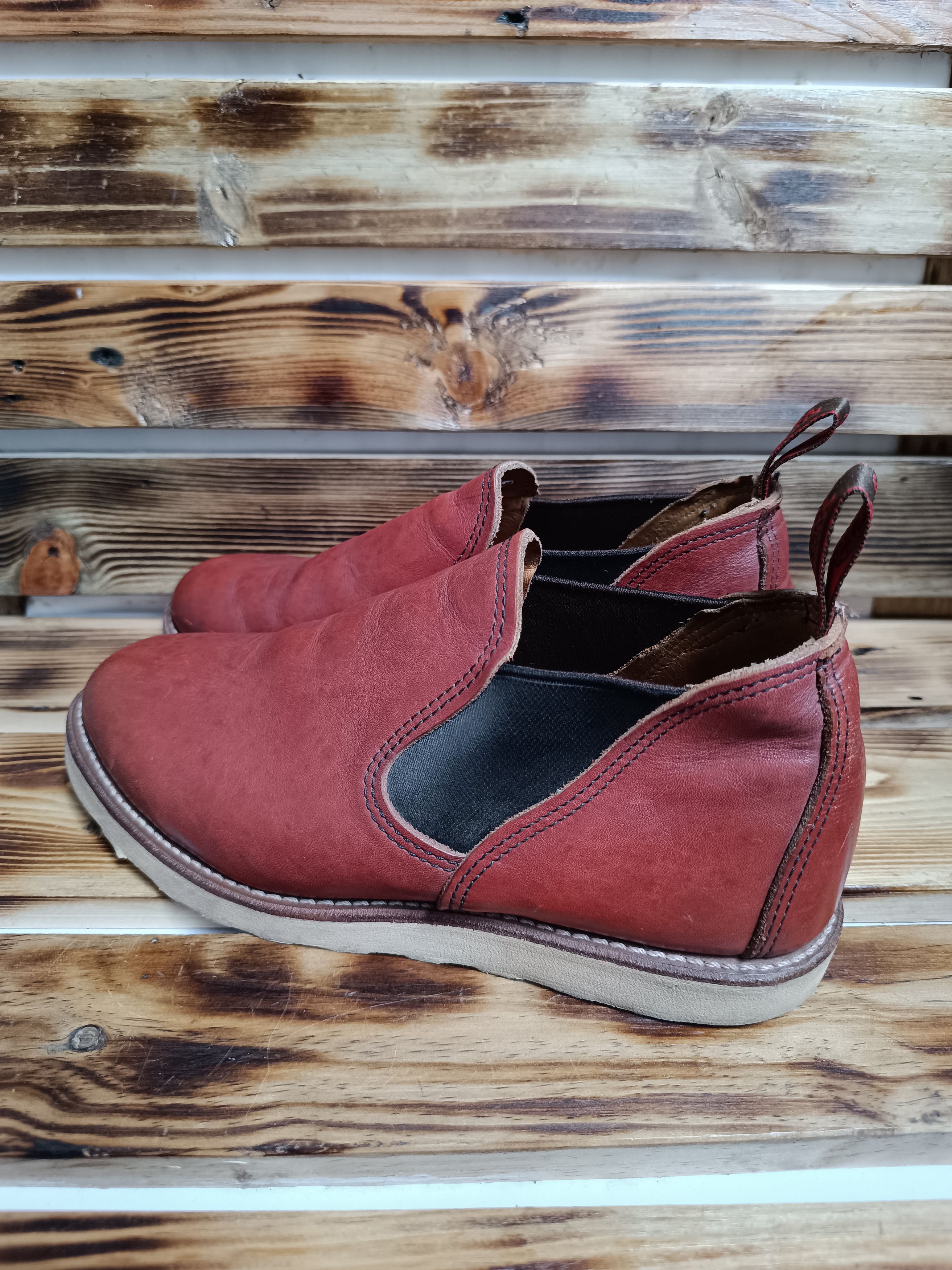 Red Wing Romeo slip on boots Size US 8 / EU 41 - 3 Thumbnail