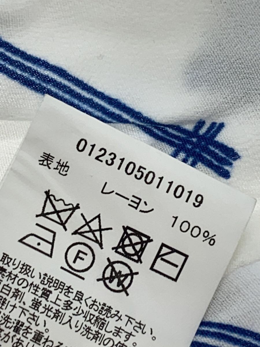 Visvim White Rayon Short Sleeve Shirt Allover Pattern Size US L / EU 52-54 / 3 - 5 Thumbnail