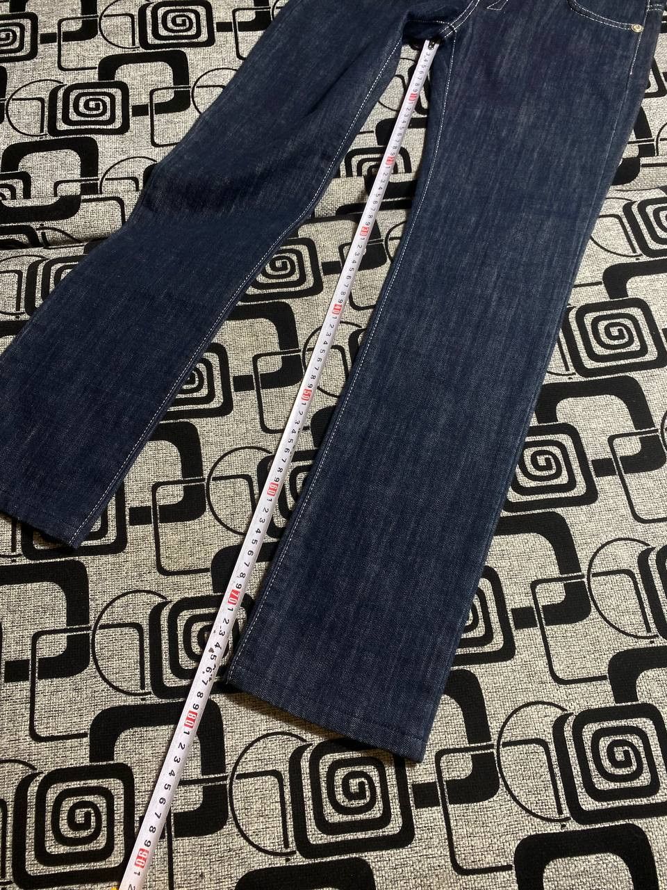 Japanese Brand Crazy Crash Dirty Baggy Faded Jean Japan Avant Garde Style Size US 32 / EU 48 - 8 Thumbnail