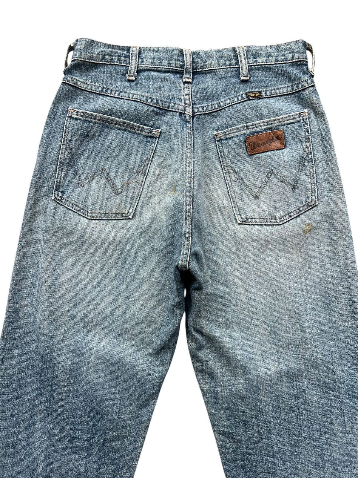 Wrangler Vintage Wrangler Distressed Denim Wide Baggy Jeans 30x30 Size US 30 / EU 46 - 5 Thumbnail