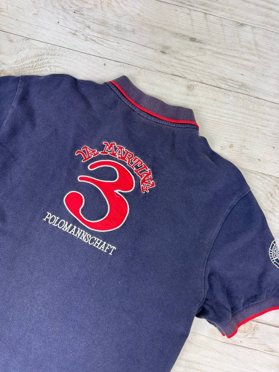 La Martina LA MARTINA PORSCHE POLO TEAM SHIRT CHIEF KEEF STYLE Faded Size US XXL / EU 58 / 5 - 15 Thumbnail