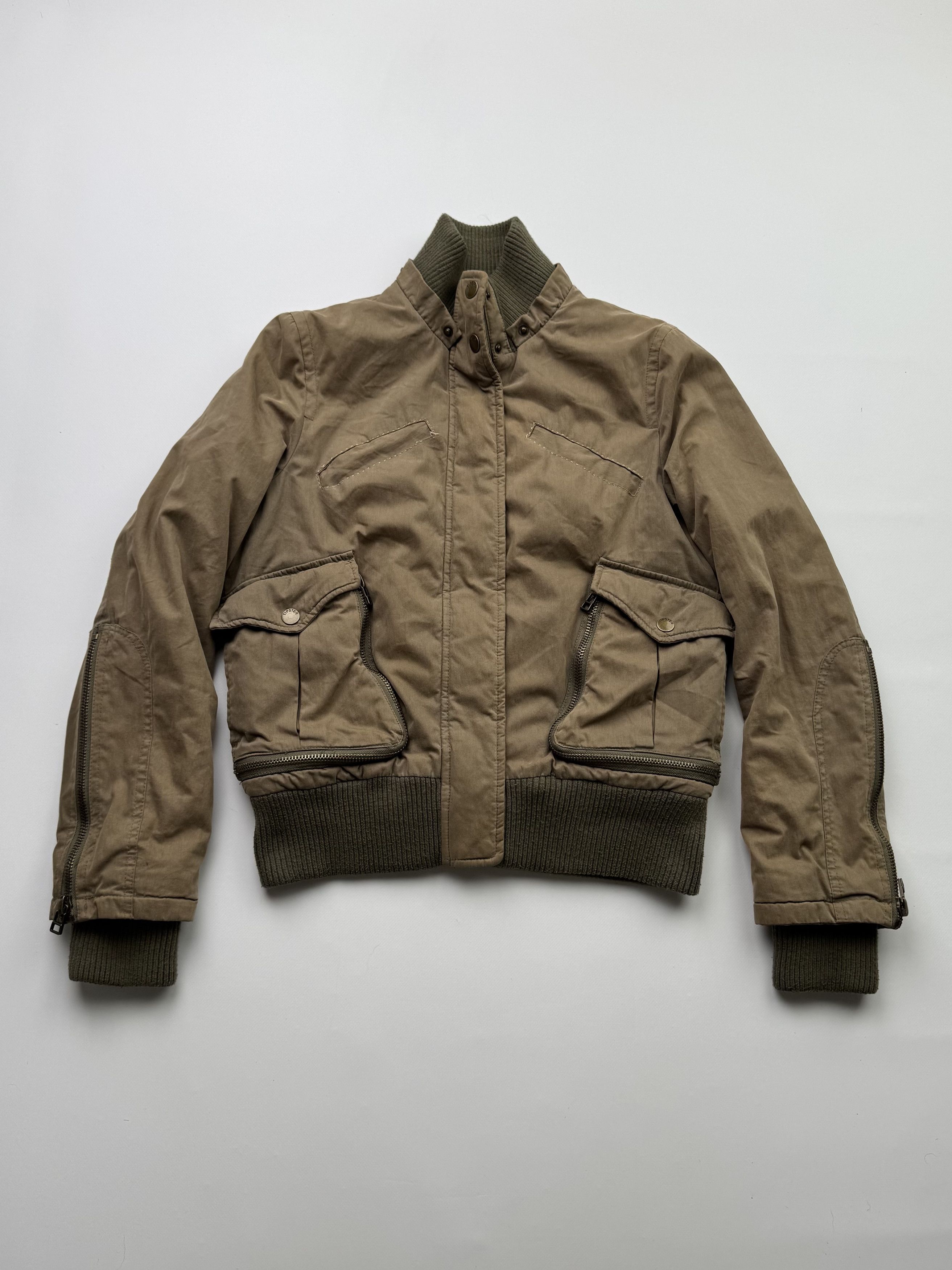 Japanese Brand Vintage Cropped Jacket With Zippers B616(V145)E2 Size US S / EU 44-46 / 1 - 1 Thumbnail
