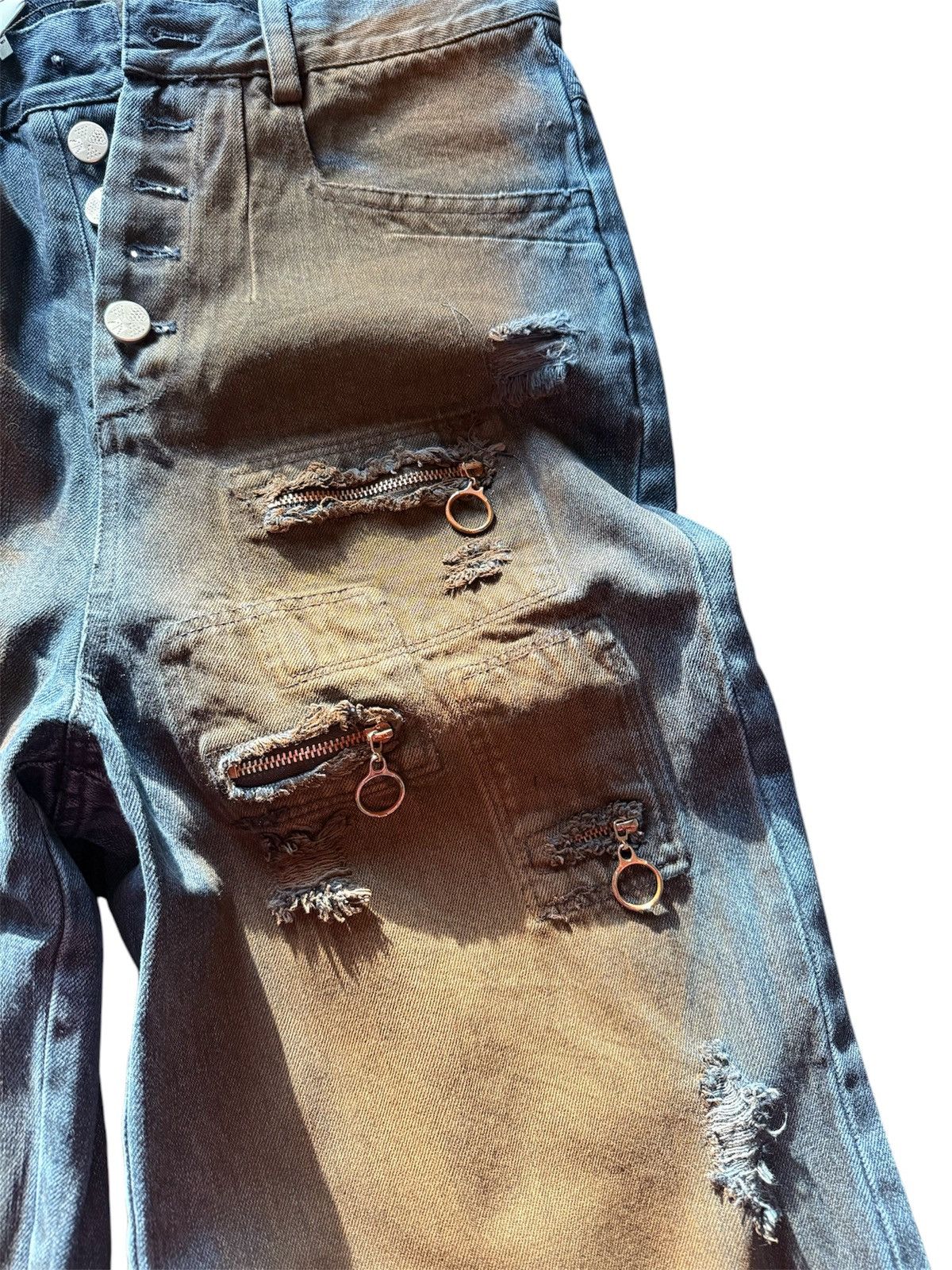 Ranger Cartel ranger cartel mud wash flared denim jeans Size US 32 / EU 48 - 2 Thumbnail