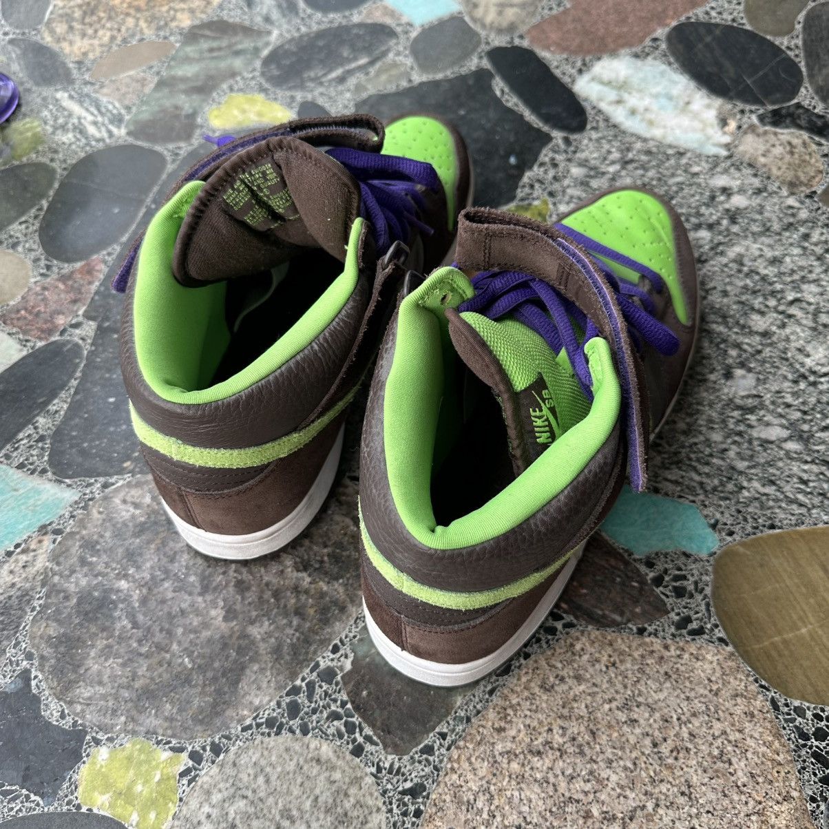 Nike Nike sb “Donatello” mid 2008 Size US 12 / EU 45 - 4 Thumbnail