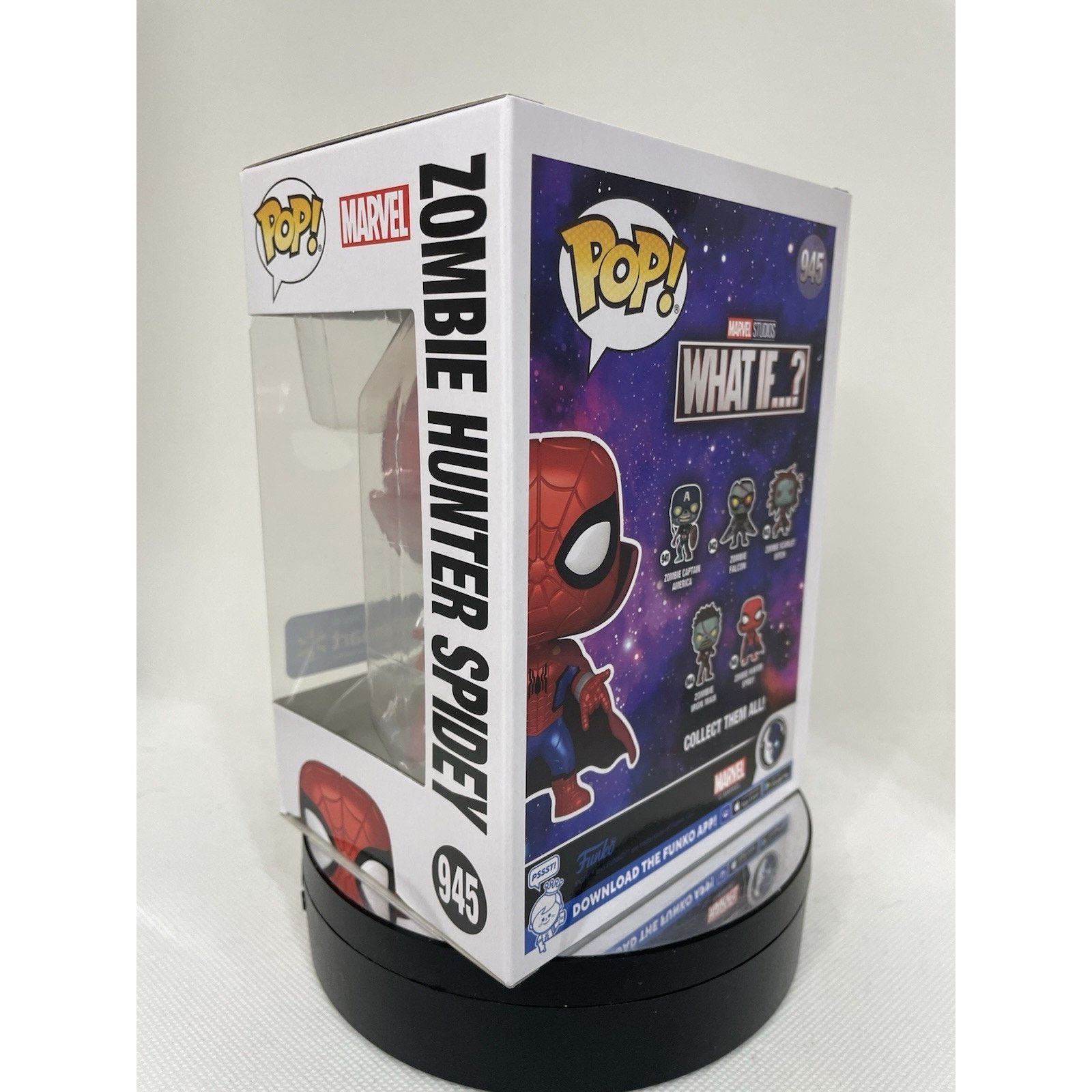 Marvel Comics Funko PoP Zombie Hunter Spidey Metallic Walmart Excl 945 Size ONE SIZE - 4 Thumbnail