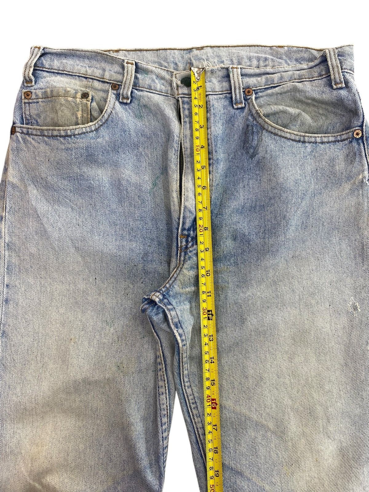 Levi's Levi’s Vintage Acid Blue Wash Style Distressed Jeans Size US 32 / EU 48 - 12 Thumbnail