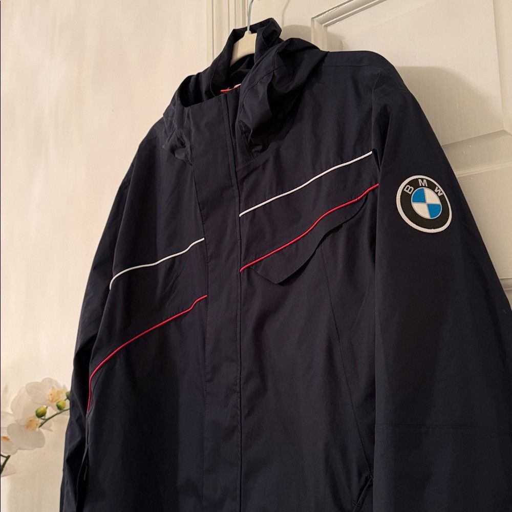 BMW × Puma BMW Motorsport x Puma Mid-Weight Windbreaker Jacket (Rare E Size US L / EU 52-54 / 3 - 3 Thumbnail