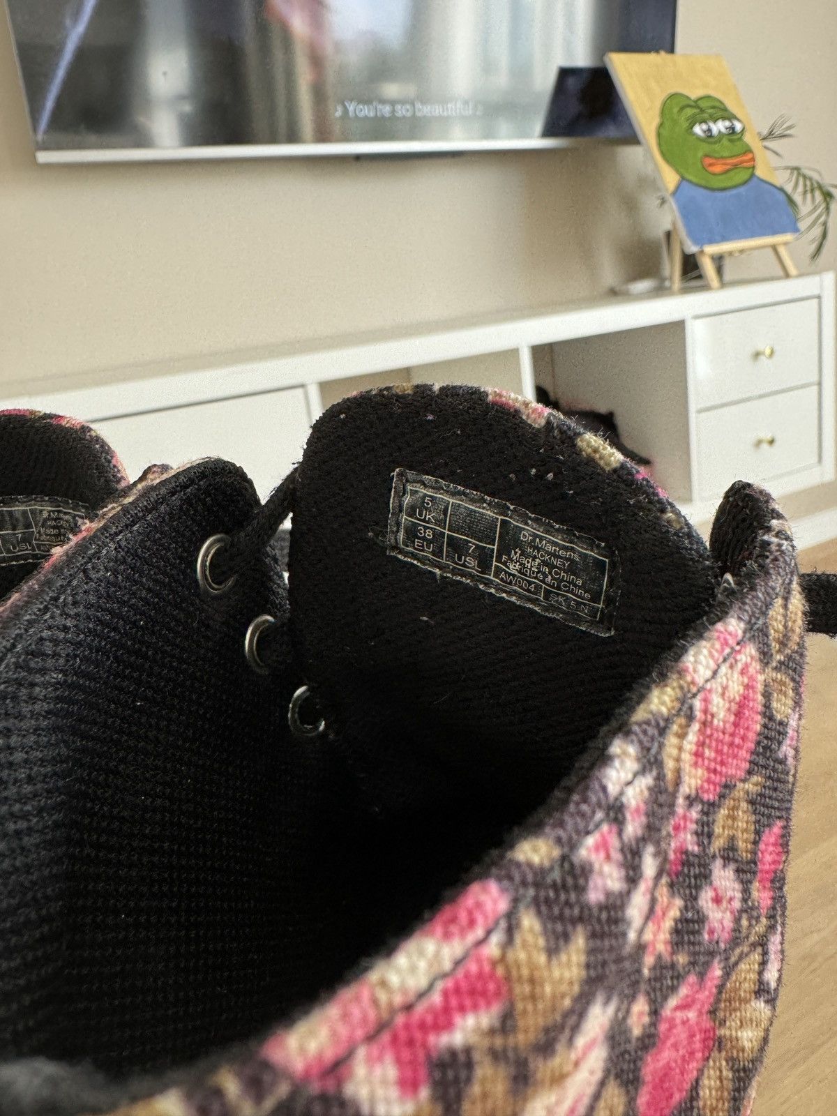 Dr. Martens Dr Martens roses flowers boots Size US 7 / IT 37 - 8 Thumbnail