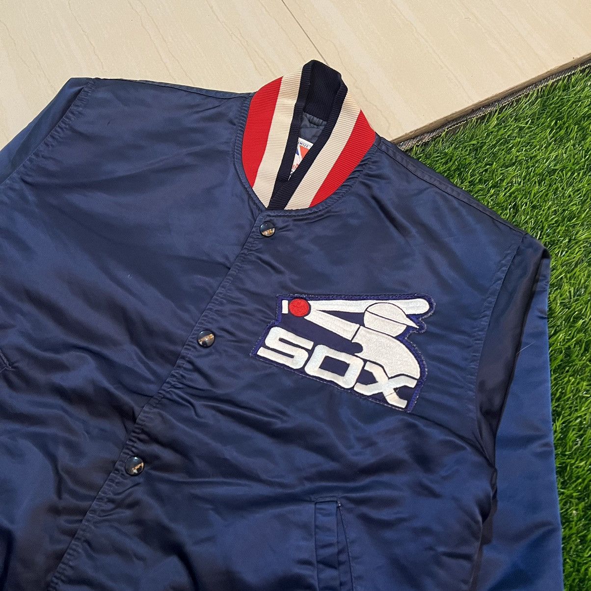Starter Chicago White Sox vintage starter varsity jacket Size US M / EU 48-50 / 2 - 2 Thumbnail