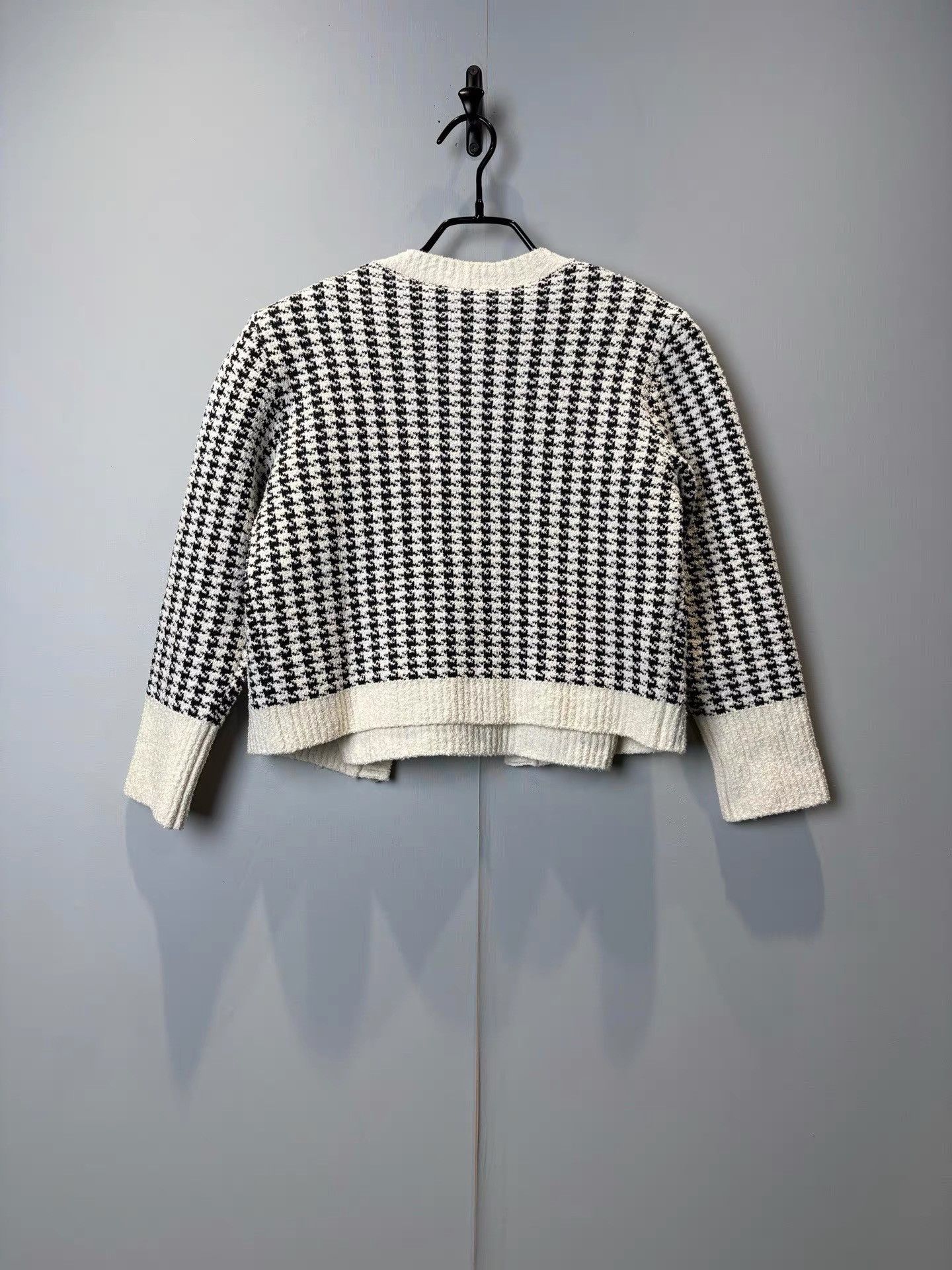 Dior Dior Classic Houndstooth Knit Two-Piece Set K36 Size XXS / US 00 / IT 34 - 2 Thumbnail
