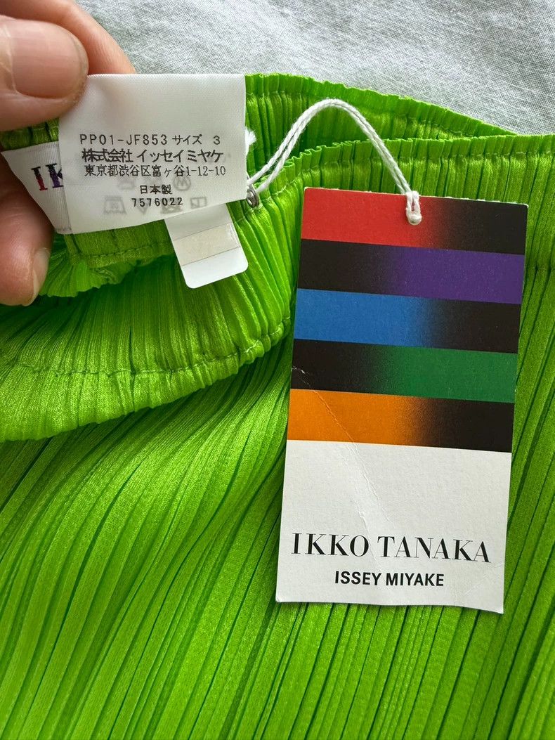 Issey Miyake Issey Miyake size:3 Green pleated pants Size 42" / US 20 - 3 Thumbnail