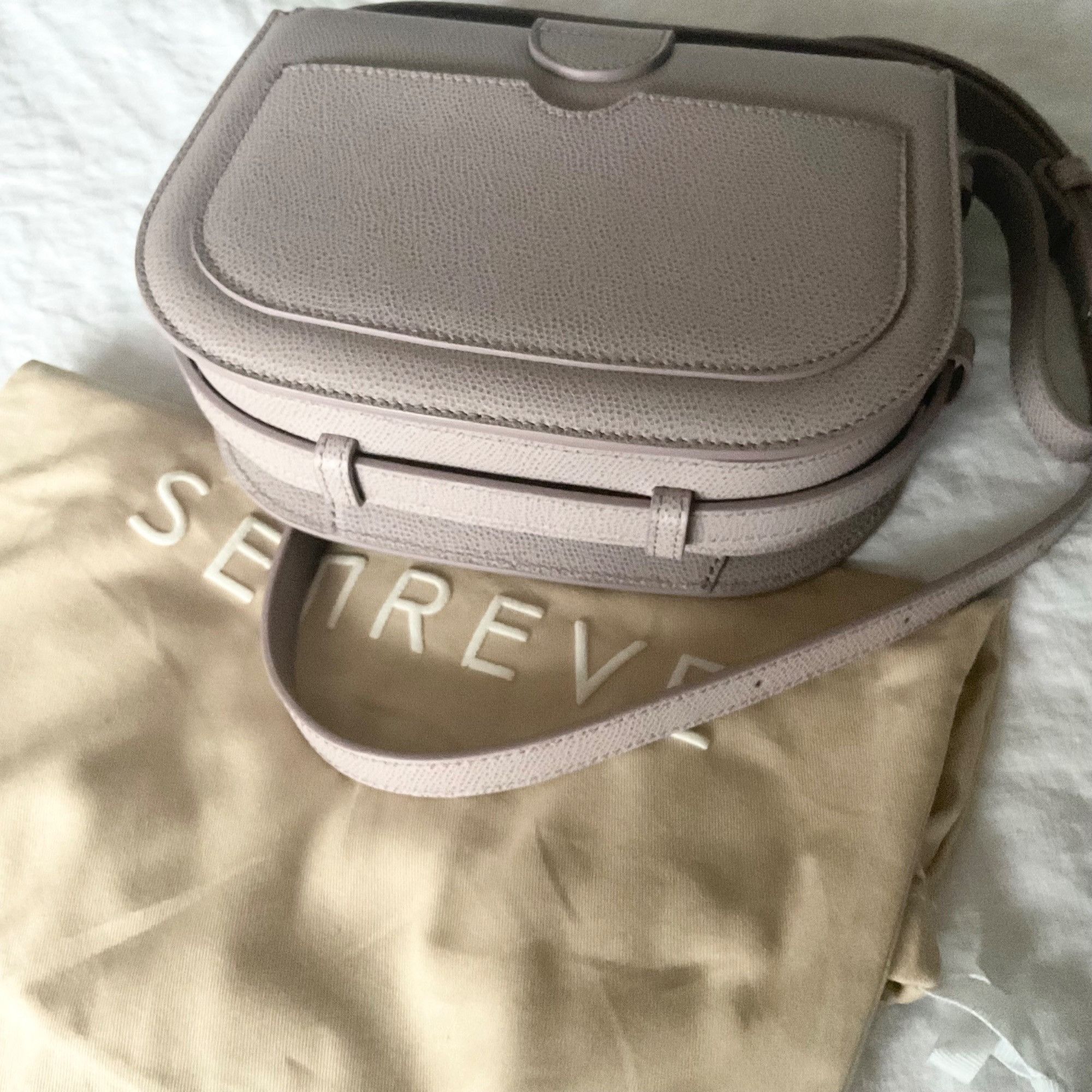 Other RARE NWT Senreve Pebbled CADENCE CROSSBODY silver hardware p Size ONE SIZE - 7 Thumbnail