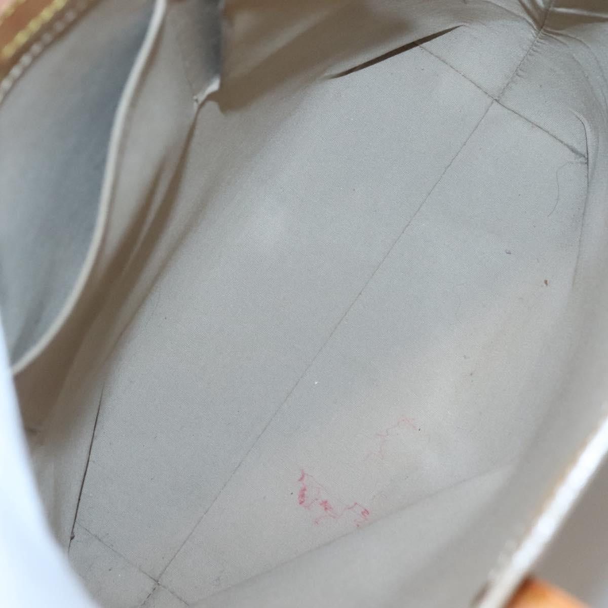 Louis Vuitton LOUIS VUITTON Monogram Vernis Reade MM Hand Bag Beige M91141 Size ONE SIZE - 10 Thumbnail
